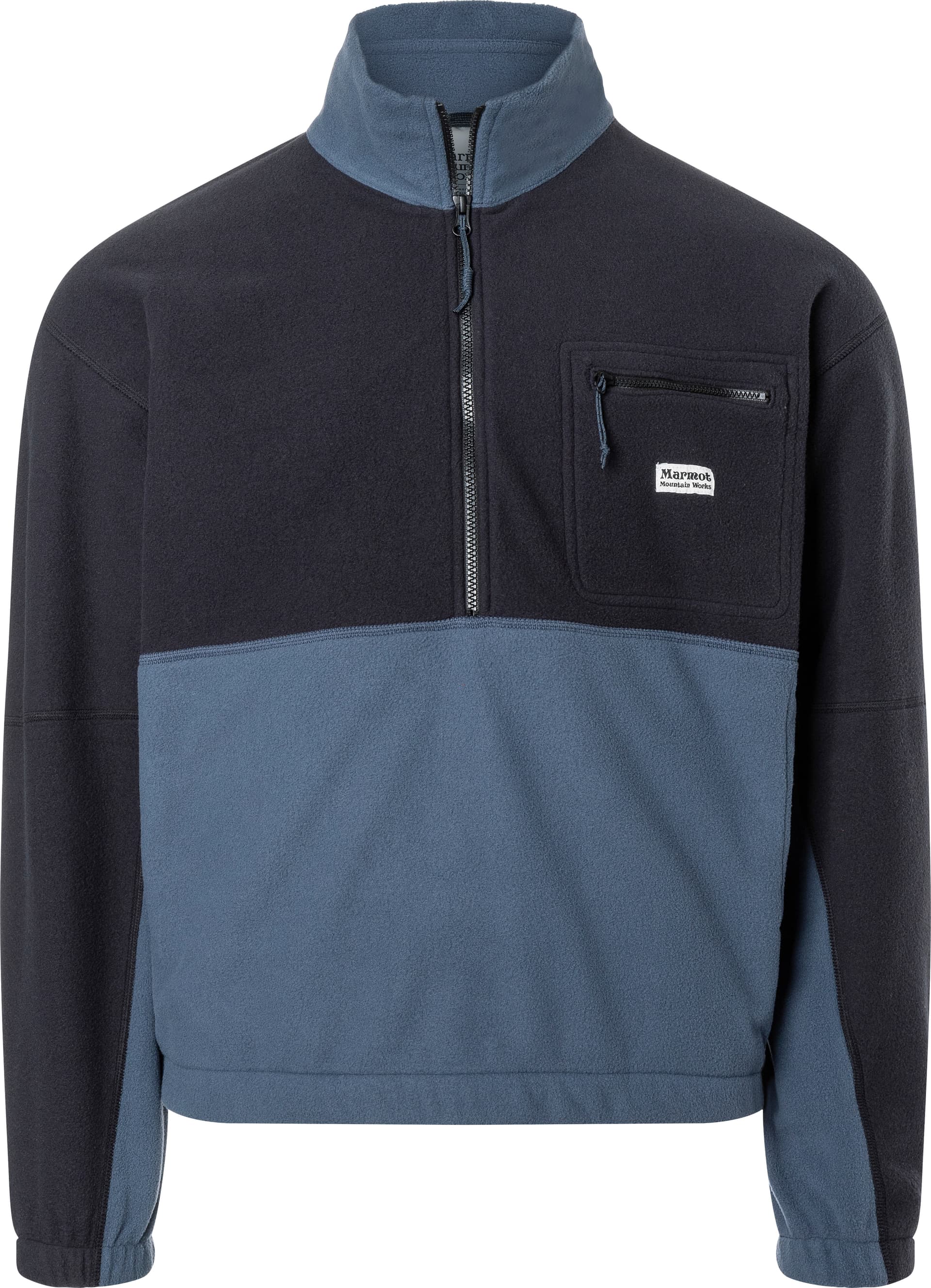 Marmot Marmot Men's Retro Rocklin 1/2 Zip Black/thunderhead