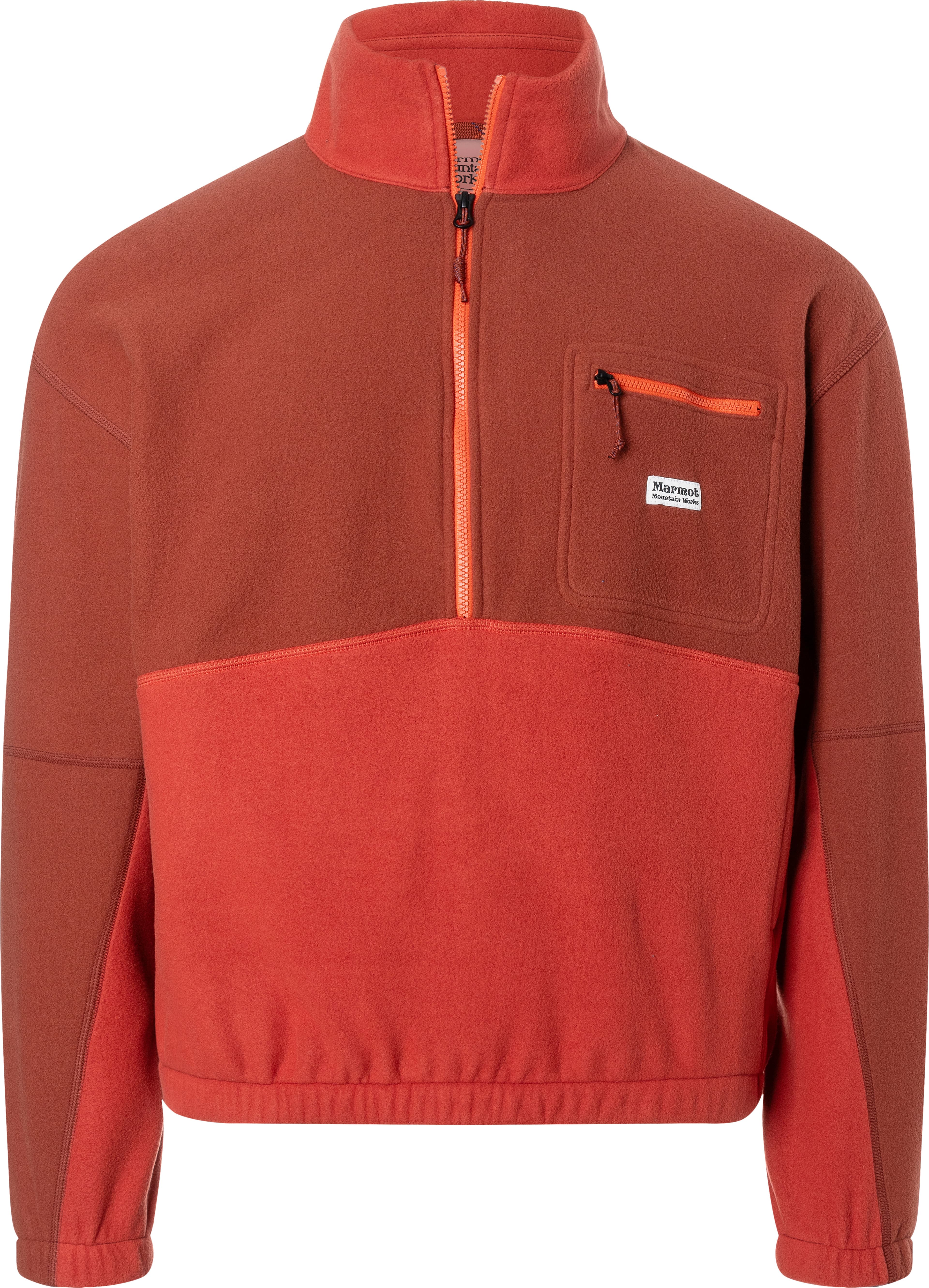 Marmot Marmot Men's Retro Rocklin 1/2 Zip Pecan/sumac