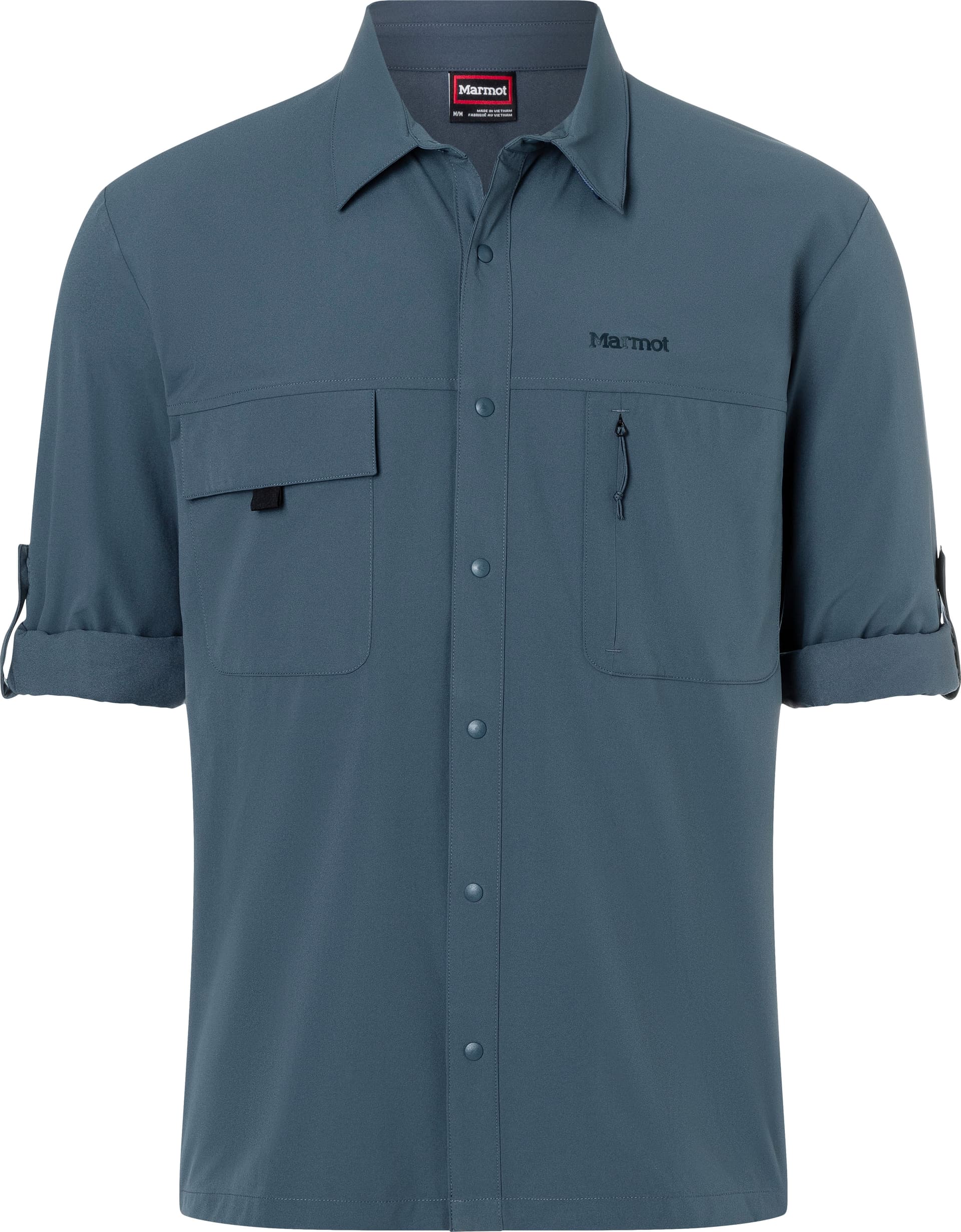 Marmot Marmot Men's Airexchange Upf 40 Overshirt Thunderhead