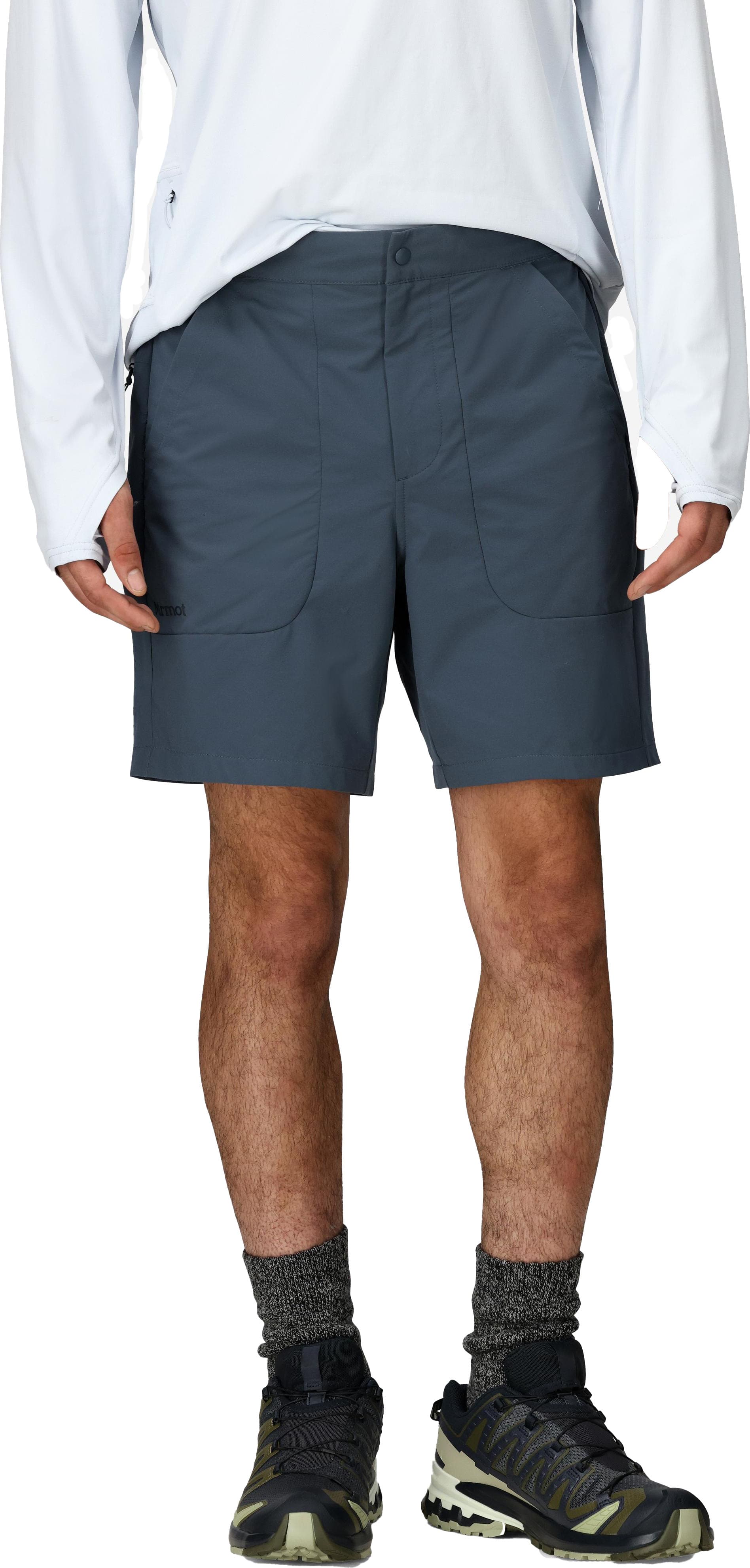 Marmot Marmot Men's Airexchange Upf 40 Short 7"  Thunderhead