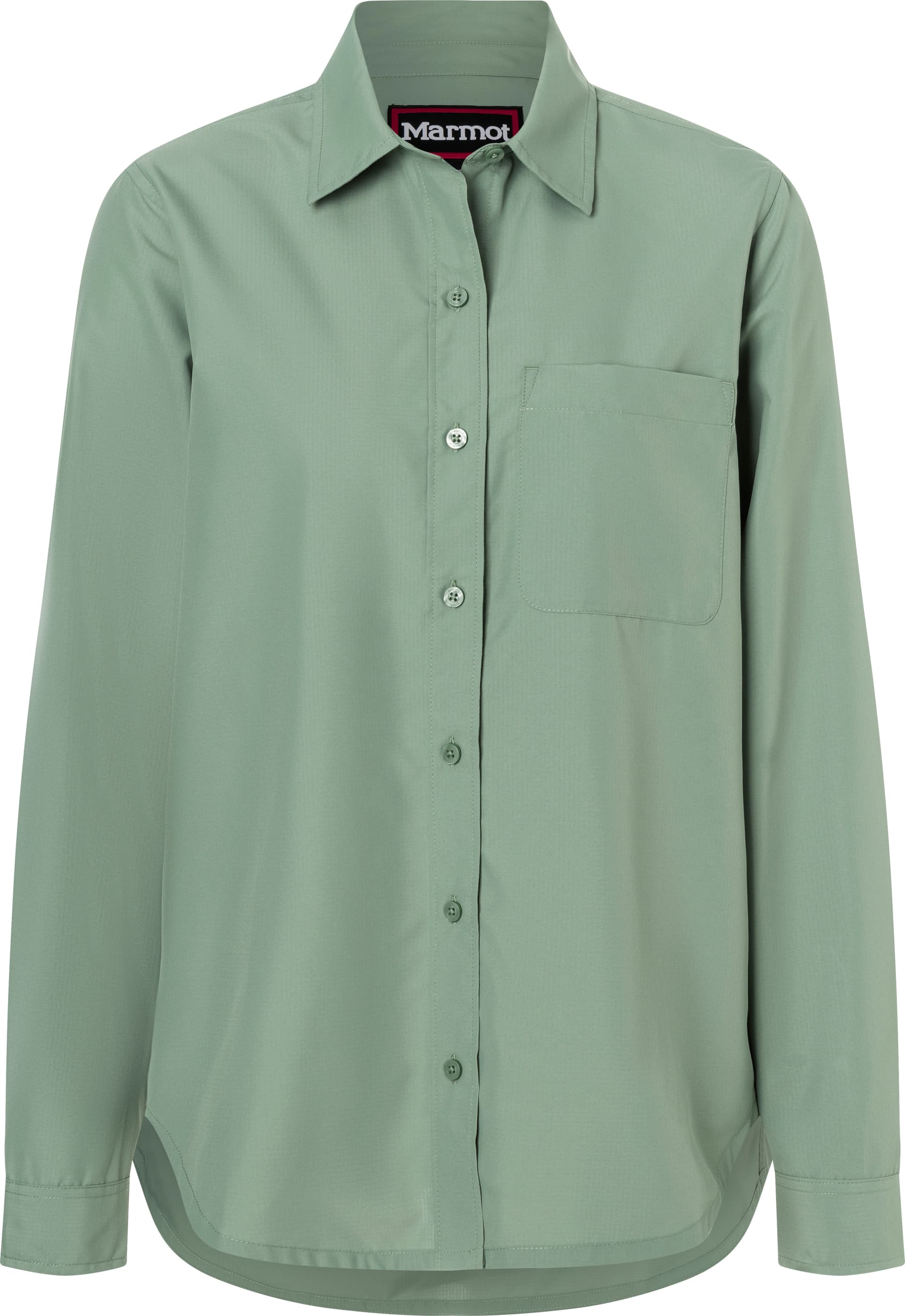 Marmot Marmot Women's Airexchange Upf 40 Ls Shirt Agate Green