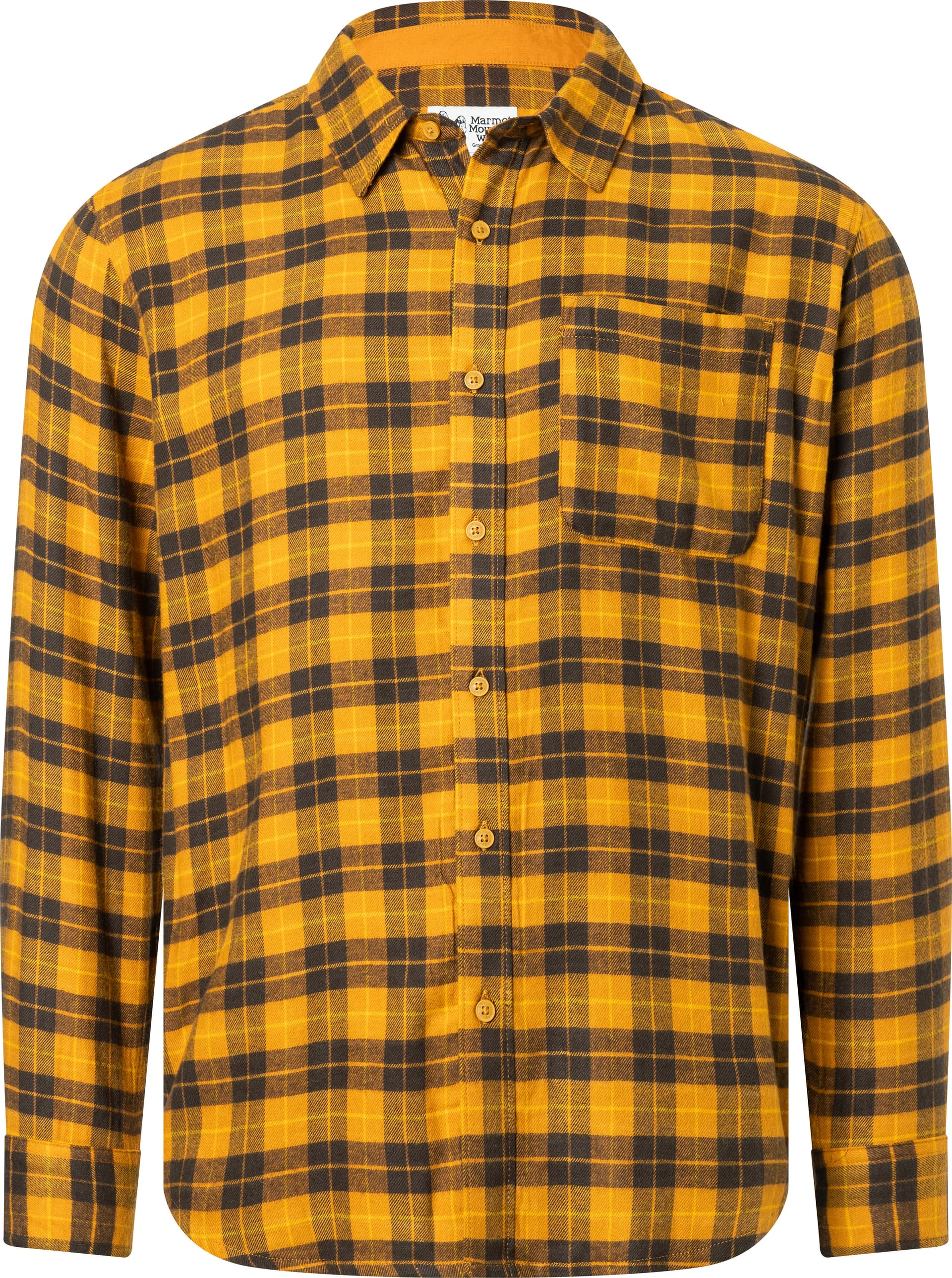 Marmot Marmot Men's Rush Creek Lightweight Flannel LS Honey Glaze