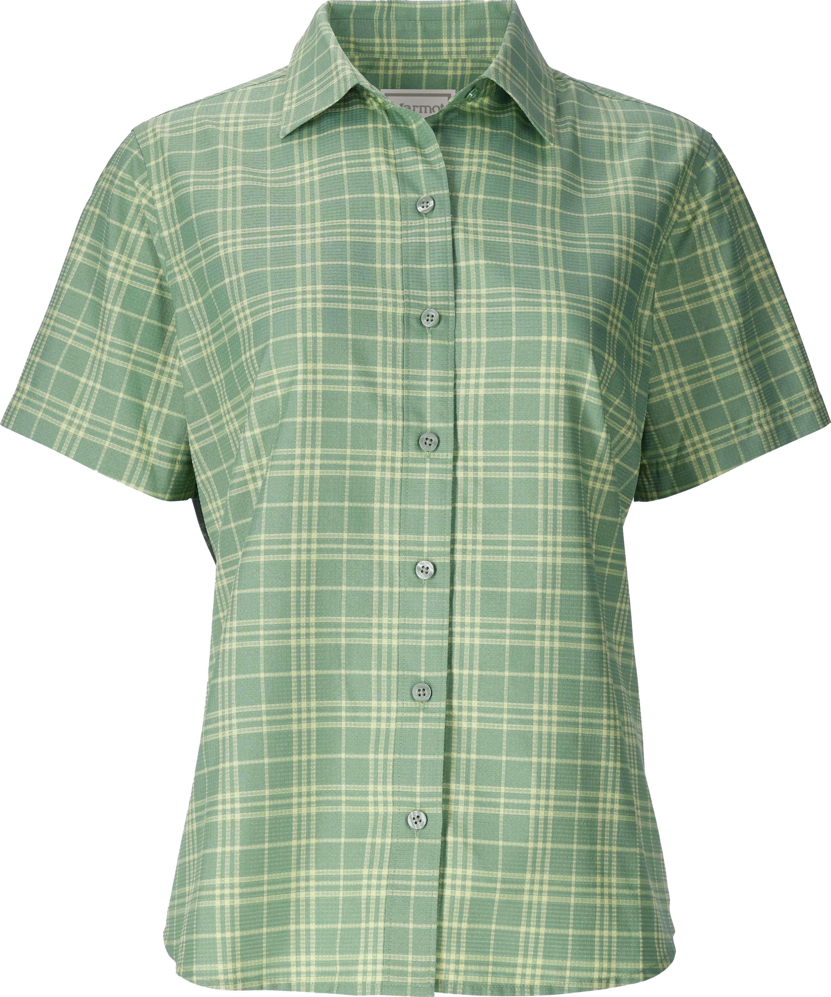 Marmot Marmot Women's Airexchange Novelty Ss Shirt Agate Green