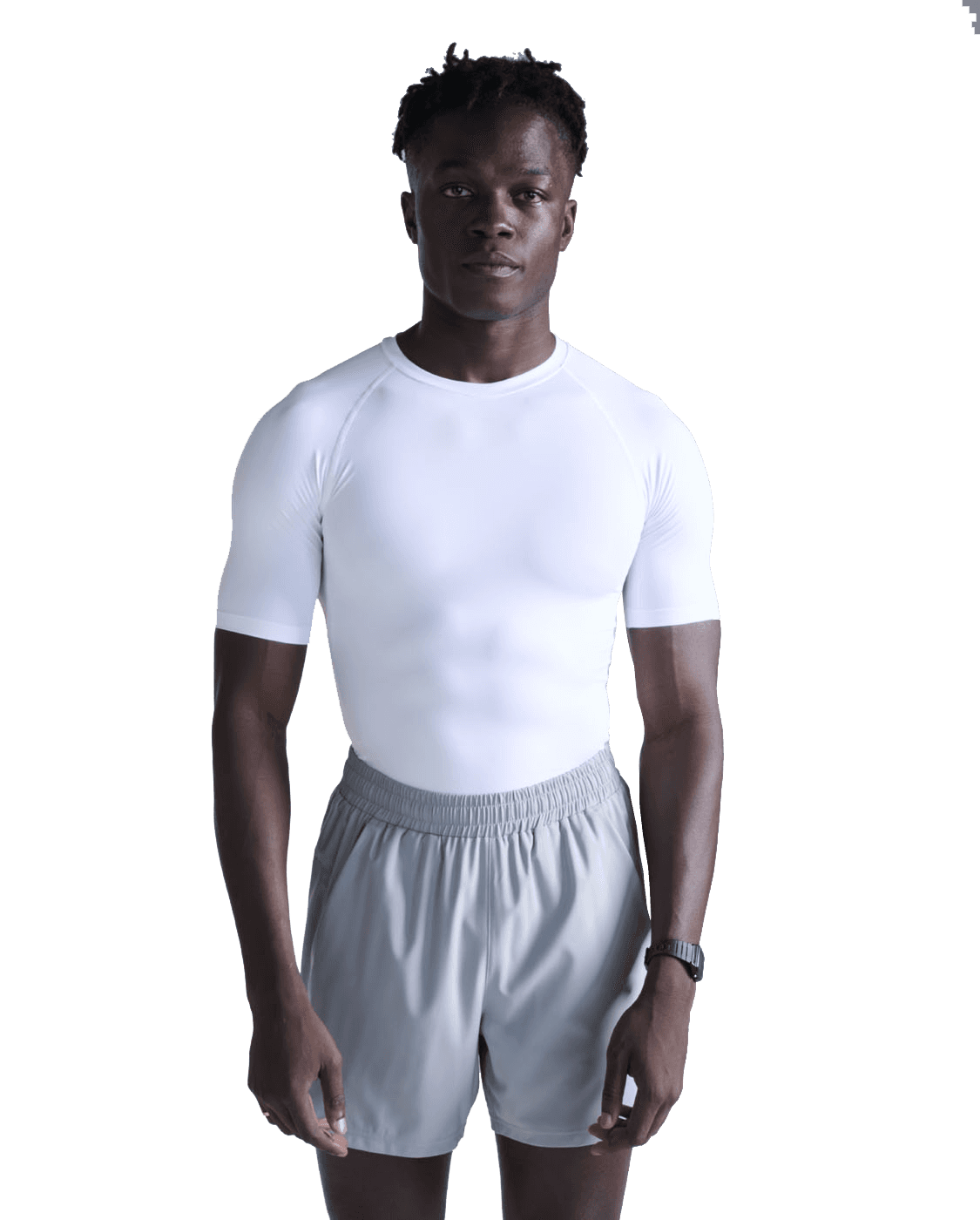 2XU 2XU Men's Core Compression Short Sleeve White/white