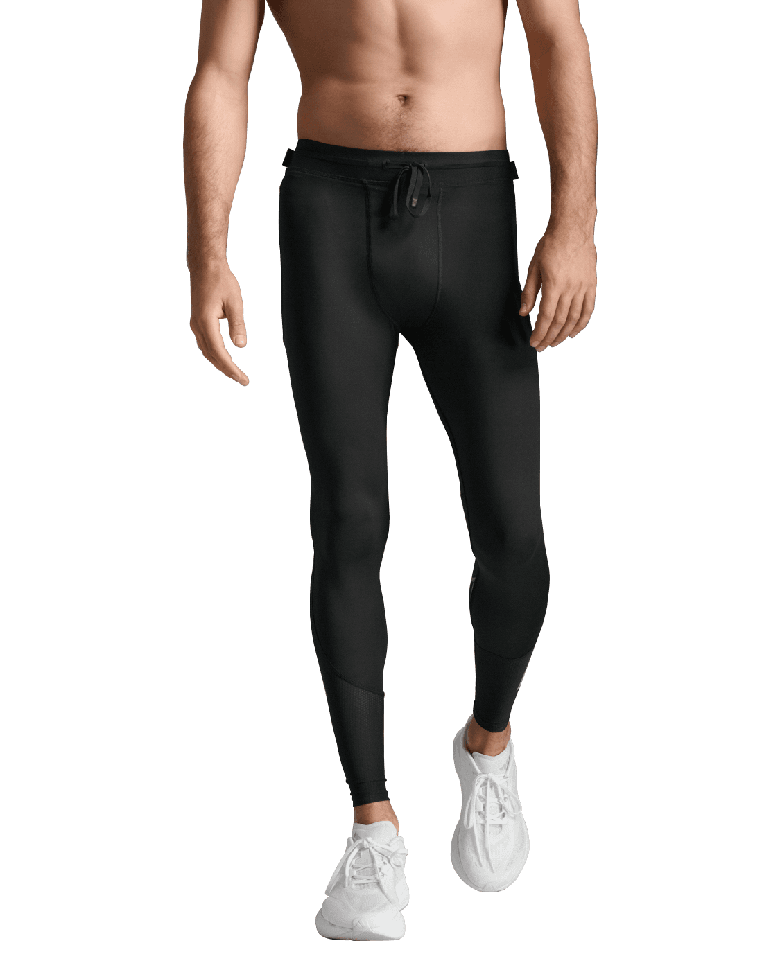 2XU 2XU Men's Aero Mesh Compression Tights Black/silver Reflective
