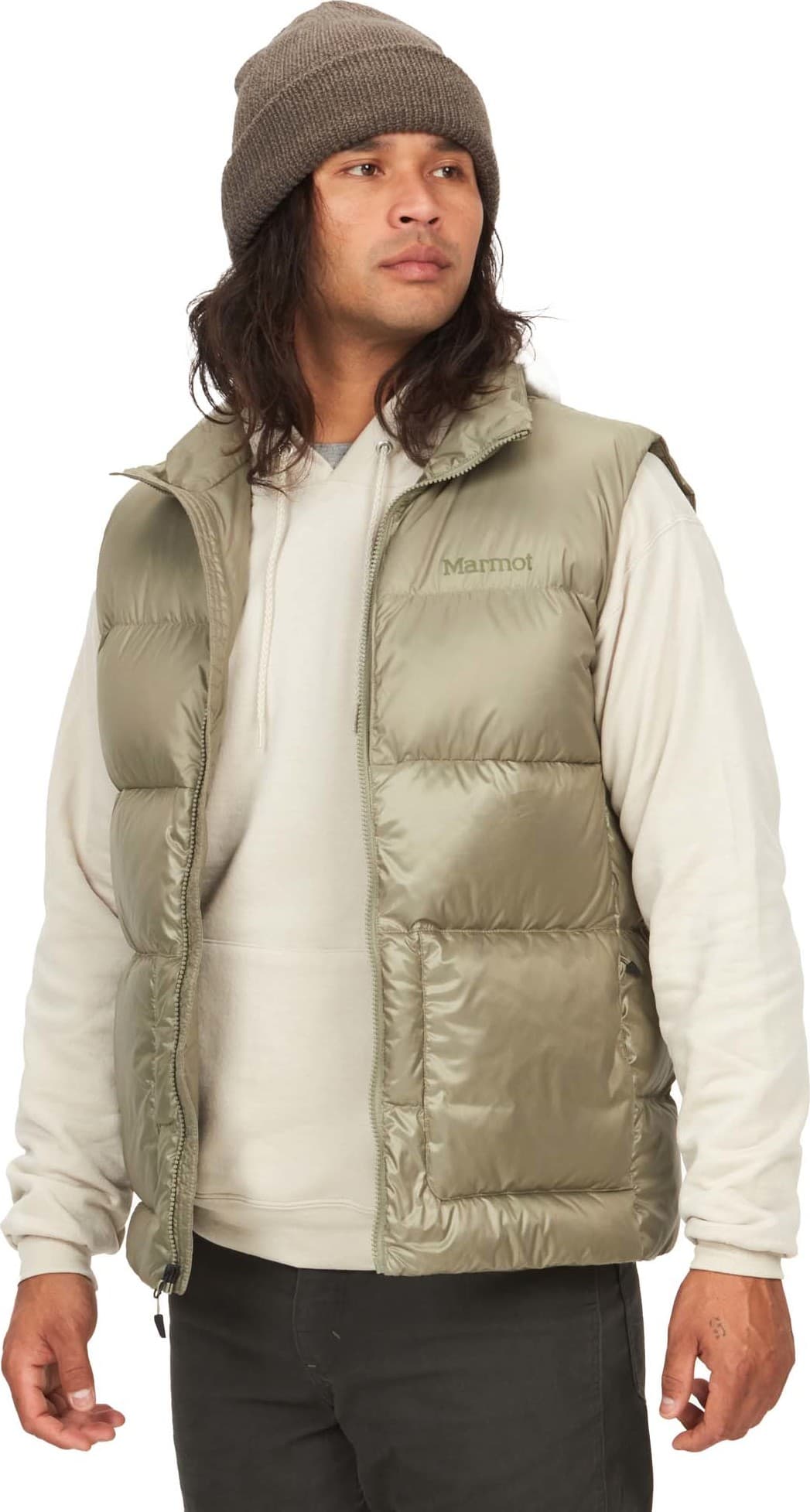Marmot Marmot Men's Guides Down Vest Vetiver