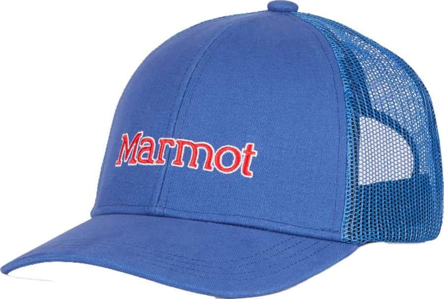 Marmot Marmot Retro Trucker Hat Trail Blue