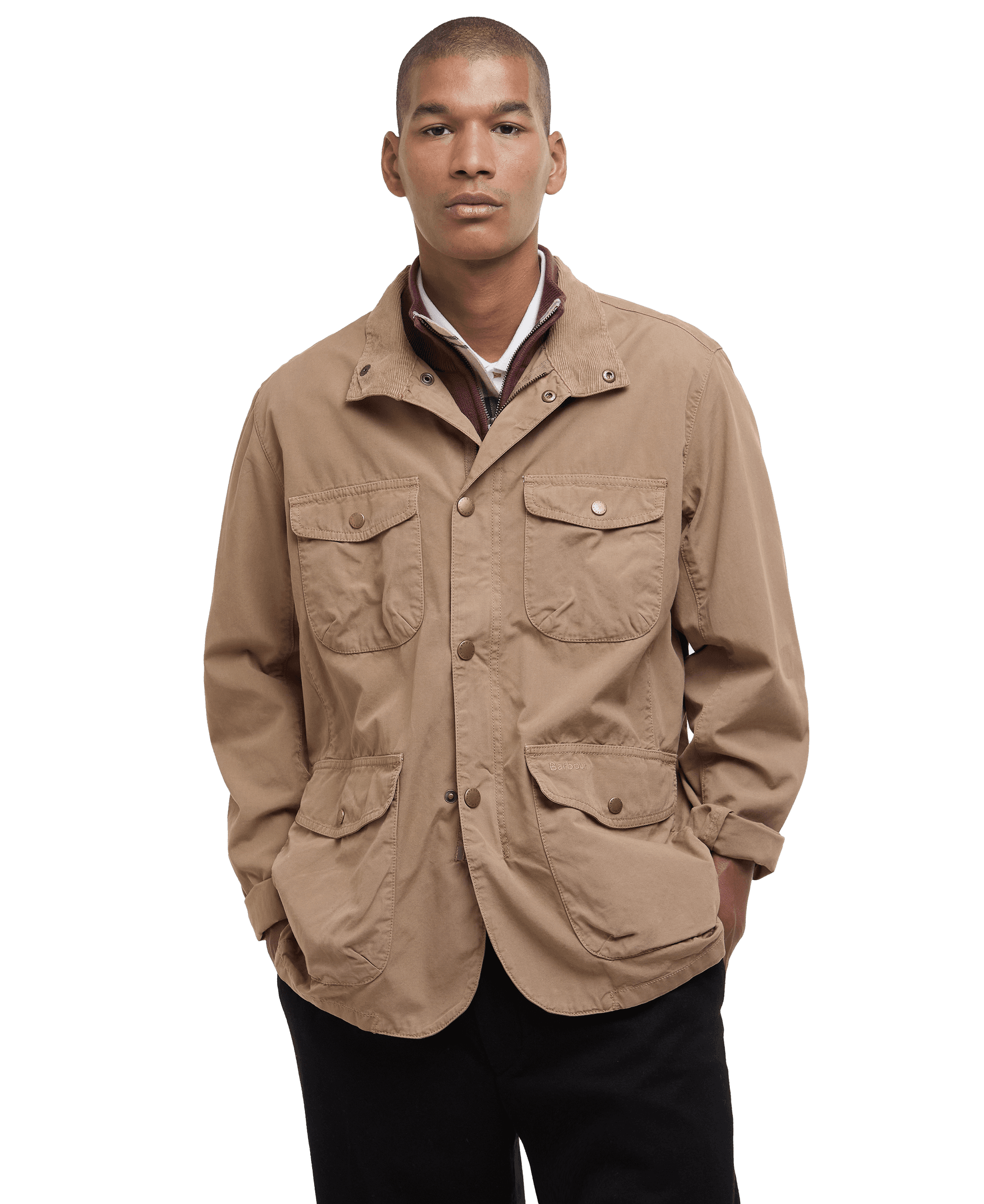 Barbour Barbour Men's Barbour Ogston Casual Jacket Stone