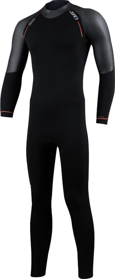 Zone3 Zone3 Men'SsActive-Flex Wetsuit Black/orange