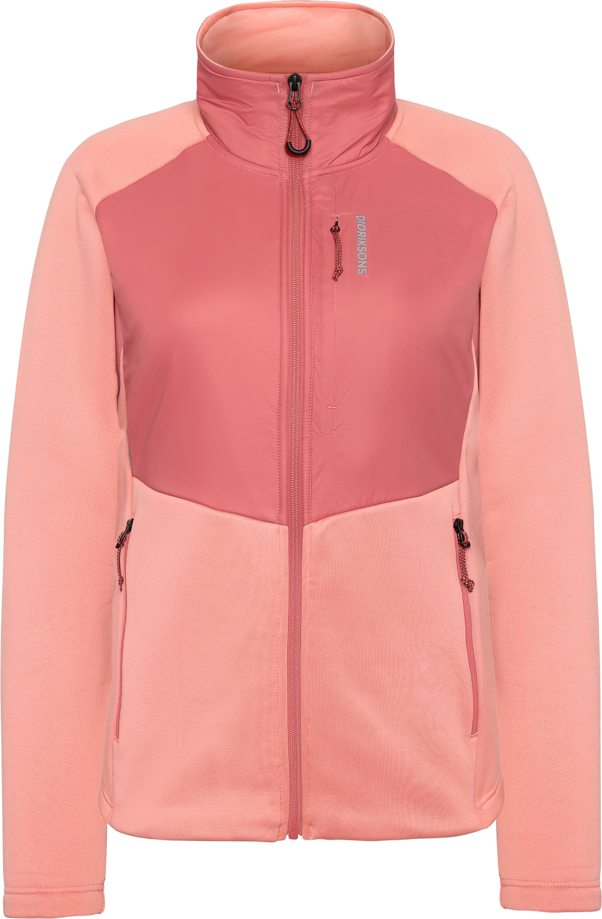 Didriksons Didriksons Women's Mija Full Zip Powder Pink