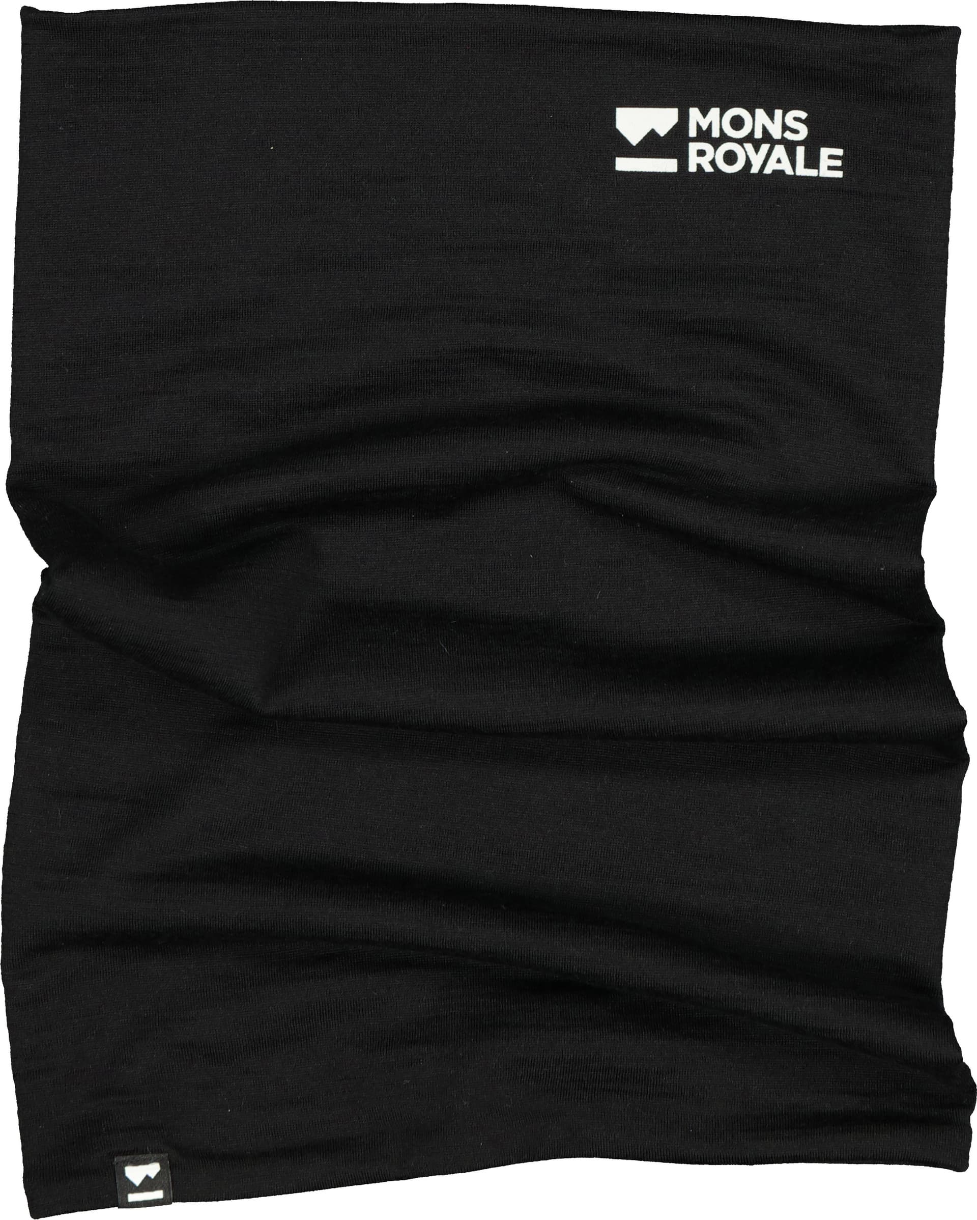 Mons Royale Mons Royale Double Up Neckwarmer Black