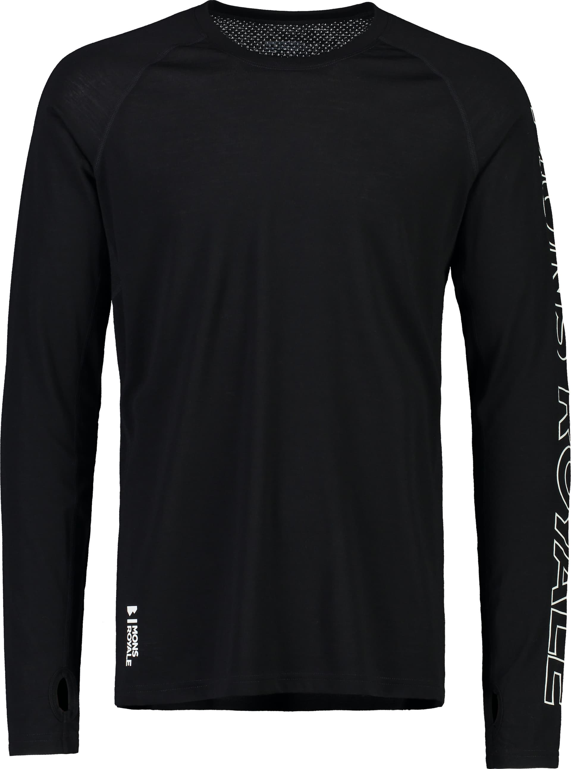 Mons Royale Mons Royale Men's Temple Tech LS Black