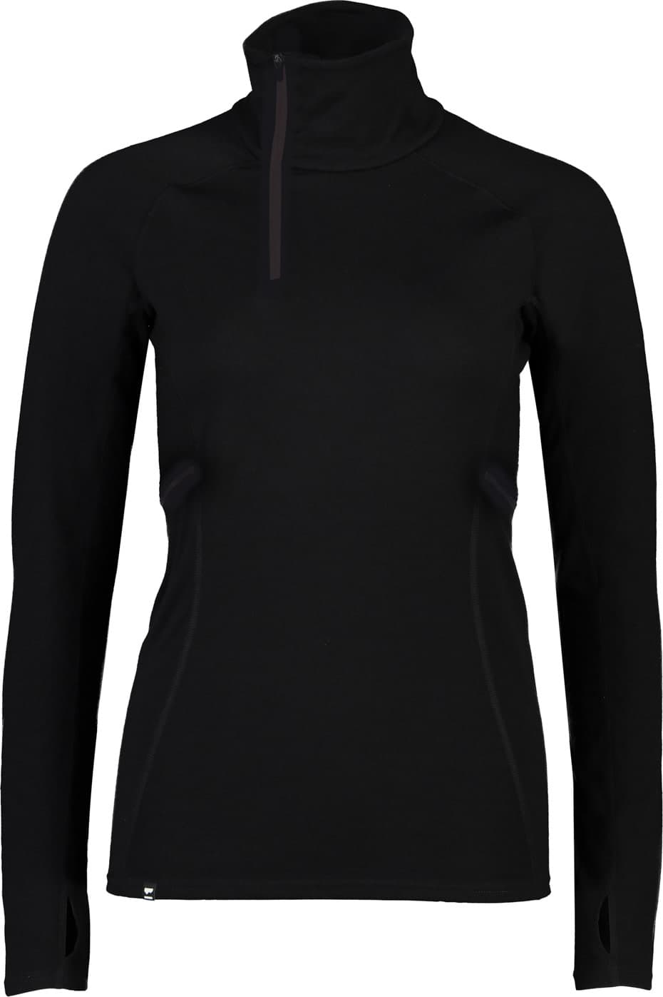 Mons Royale Mons Royale Women's Olympus Half Zip Black