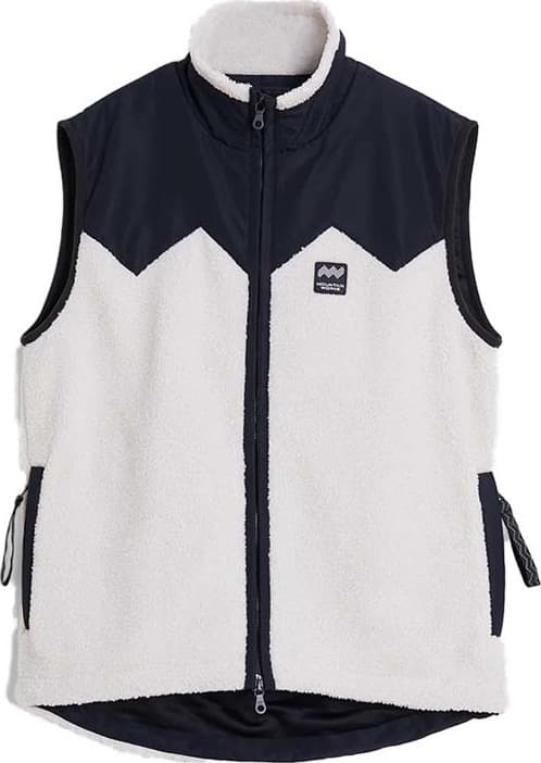Mountain Works Mountain Works Unisex Pile Fleece Vest Ivory