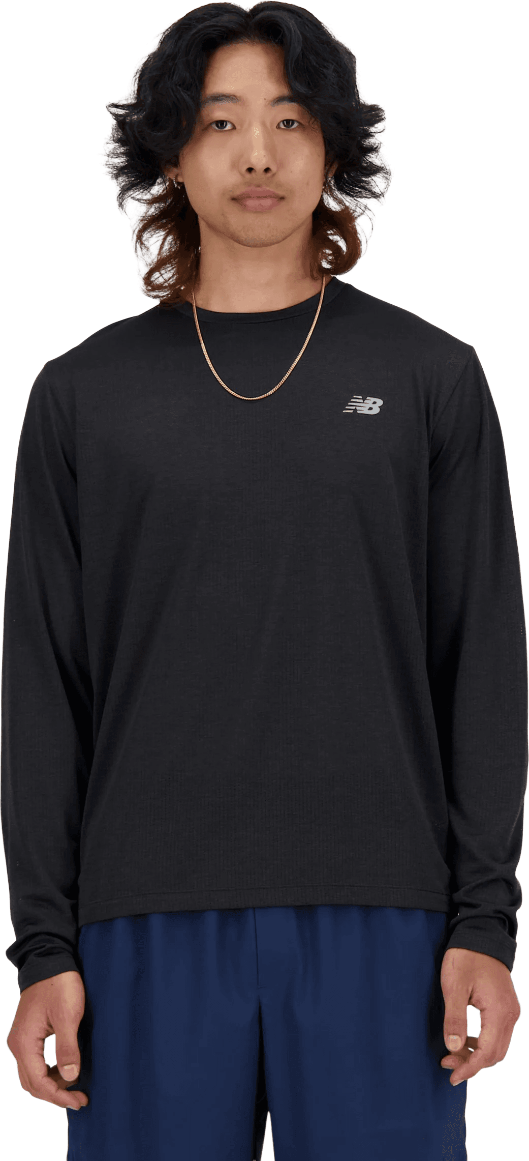 New Balance New Balance Men's Athletics Long Sleeve Black