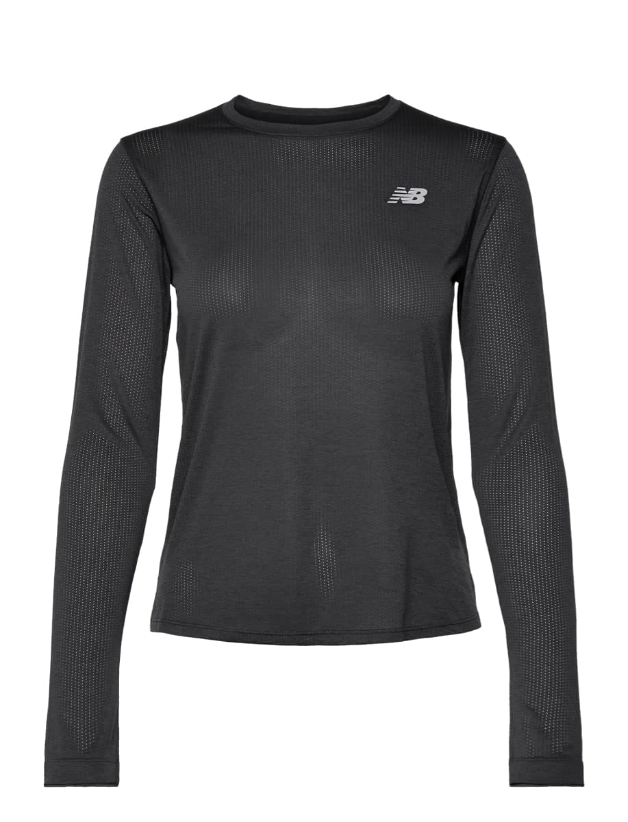 New Balance New Balance Women's RC Essential Long Sleeve Black Heather
