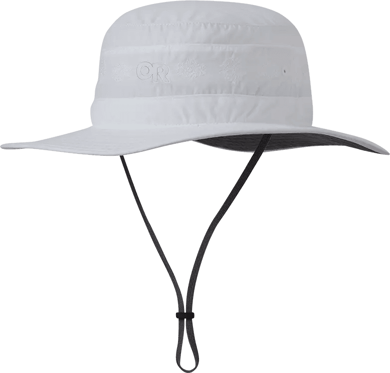 Outdoor Research Outdoor Research Women's Solar Roller Sun Hat White-Rice Embroidery