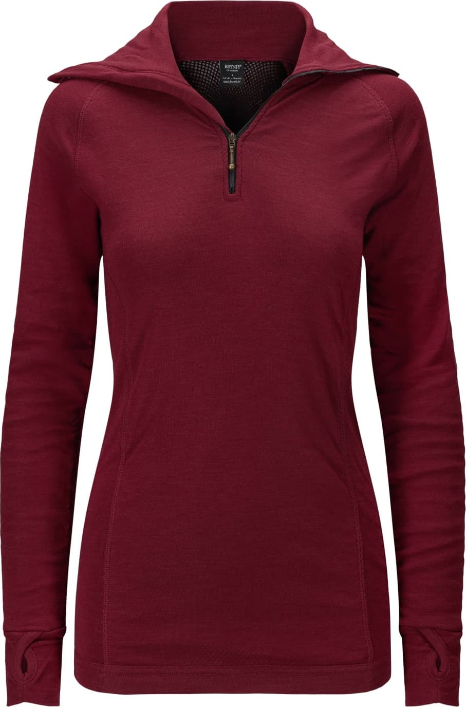 Brynje Brynje Arctic Zip Polo W's Chianti