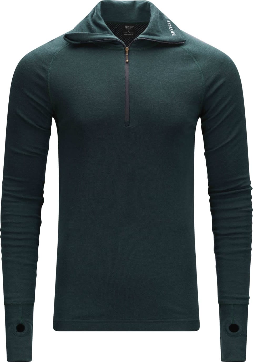 Brynje Brynje Men's Arctic Zip Polo W/Inlay Green