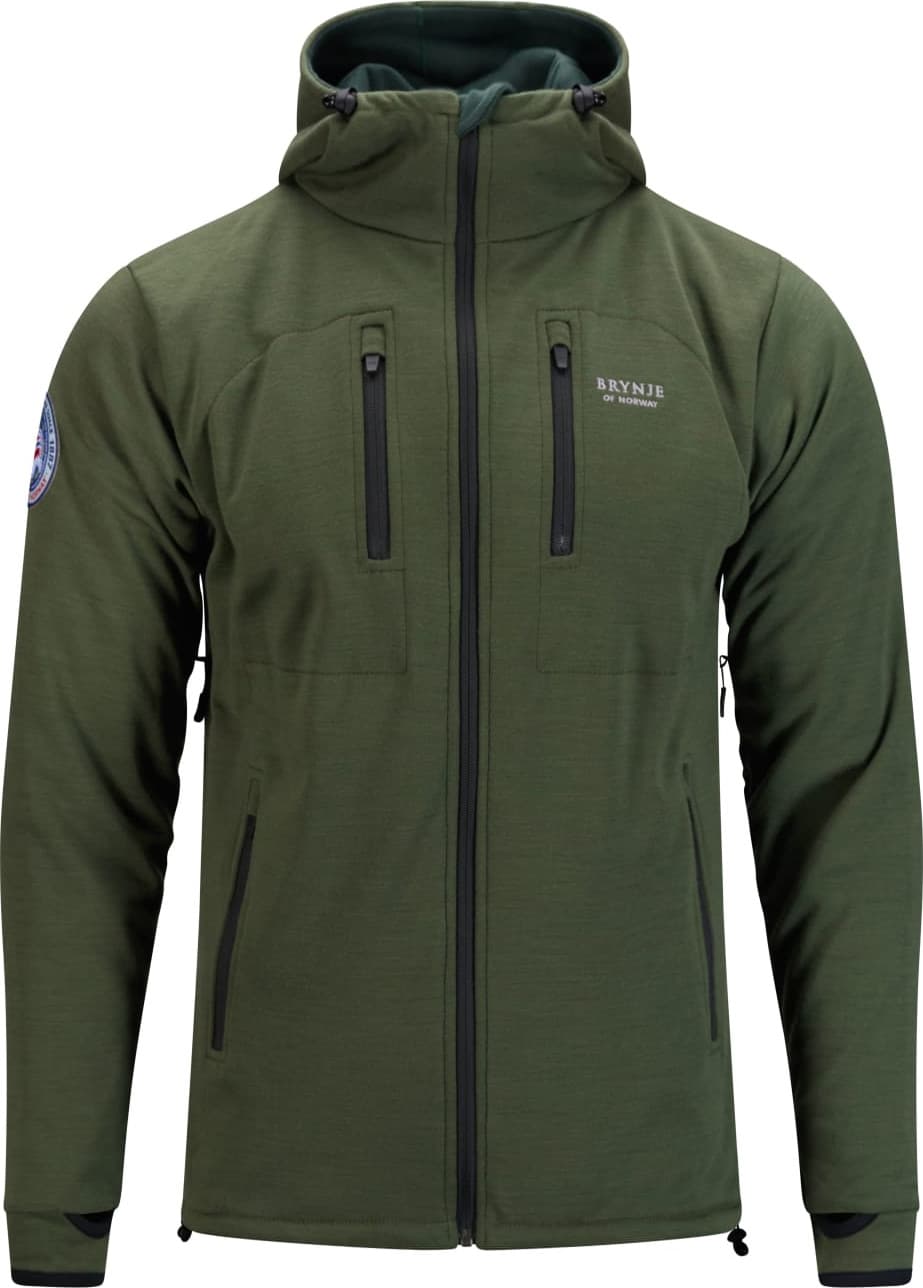Brynje Brynje Unisex Antarctic Jacket With Hood Caktus