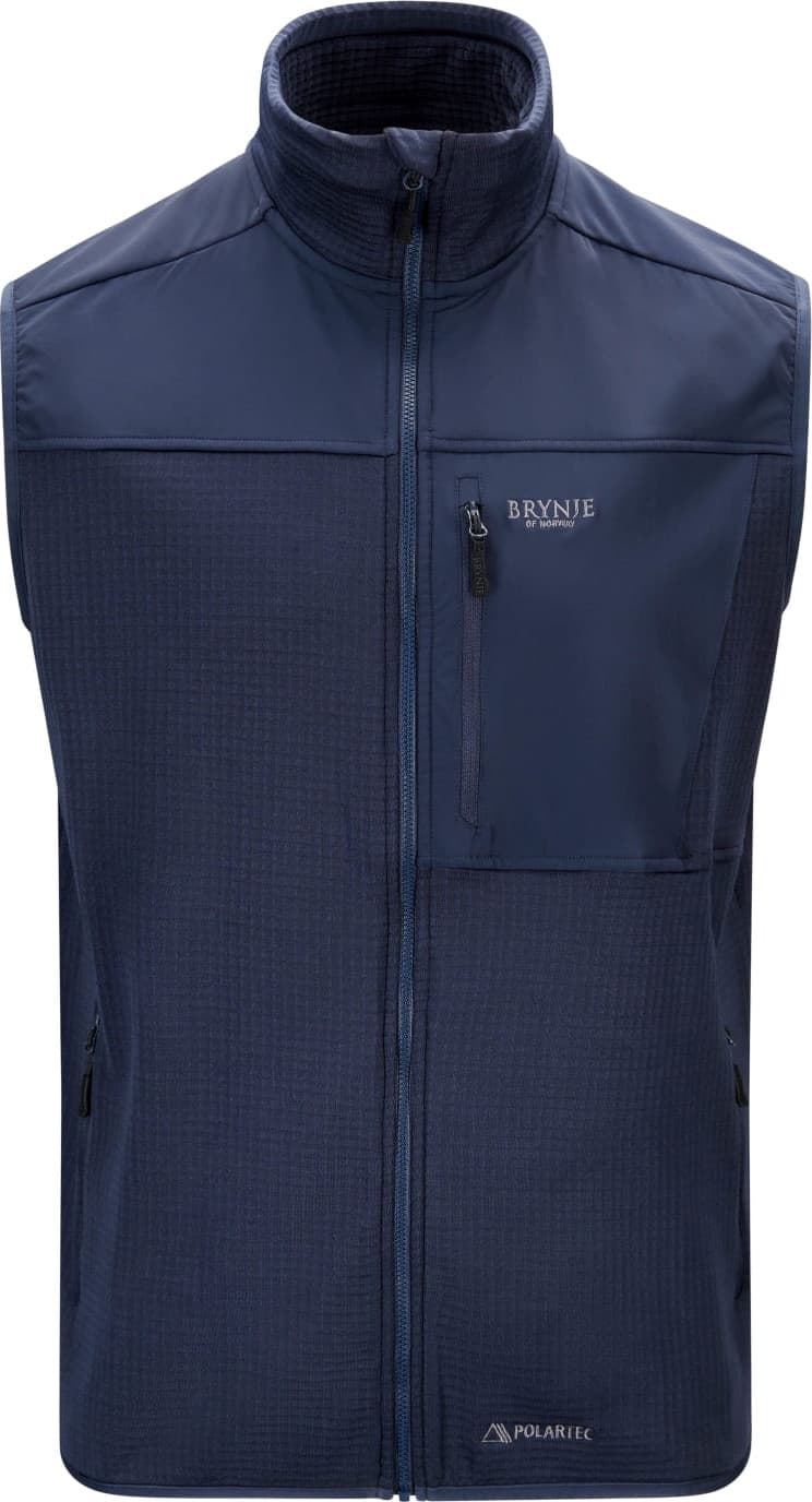 Brynje Brynje Unisex Polar Fleece Vest Navy