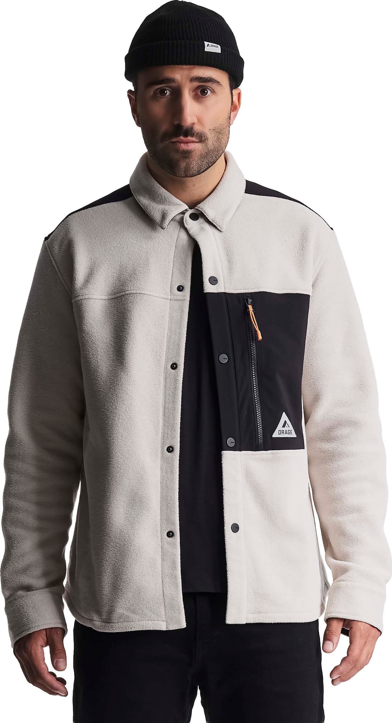 Orage Orage Unisex Hunter Fleece Shirt Dark Birch