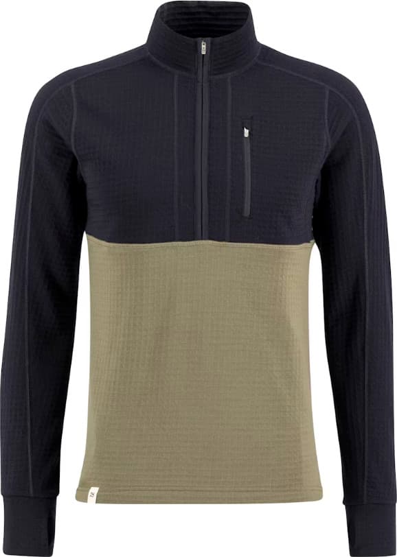 Ulvang Ulvang Men's Peak Field Half Zip Midlayer Navy Blue/Bungee Grey