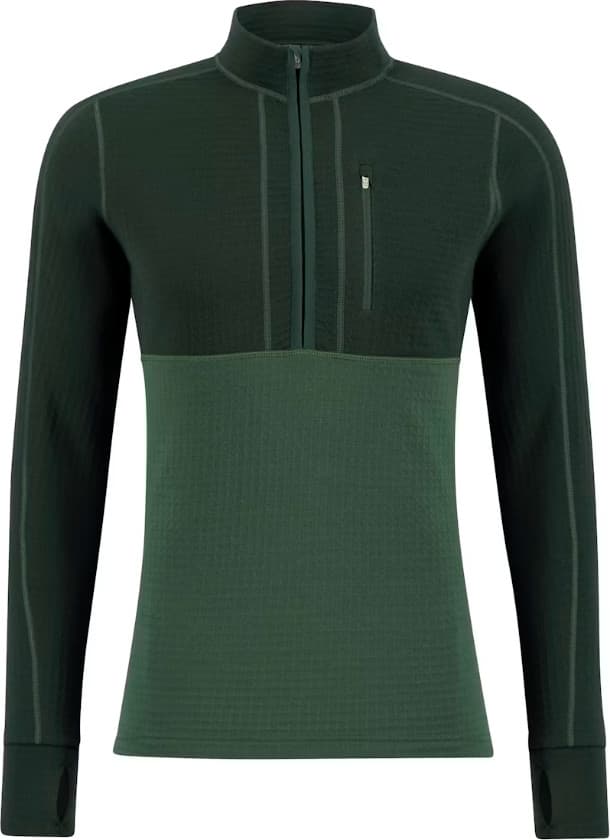Ulvang Ulvang Men's Peak Field Half Zip Midlayer Trekking Green/Beetle Green
