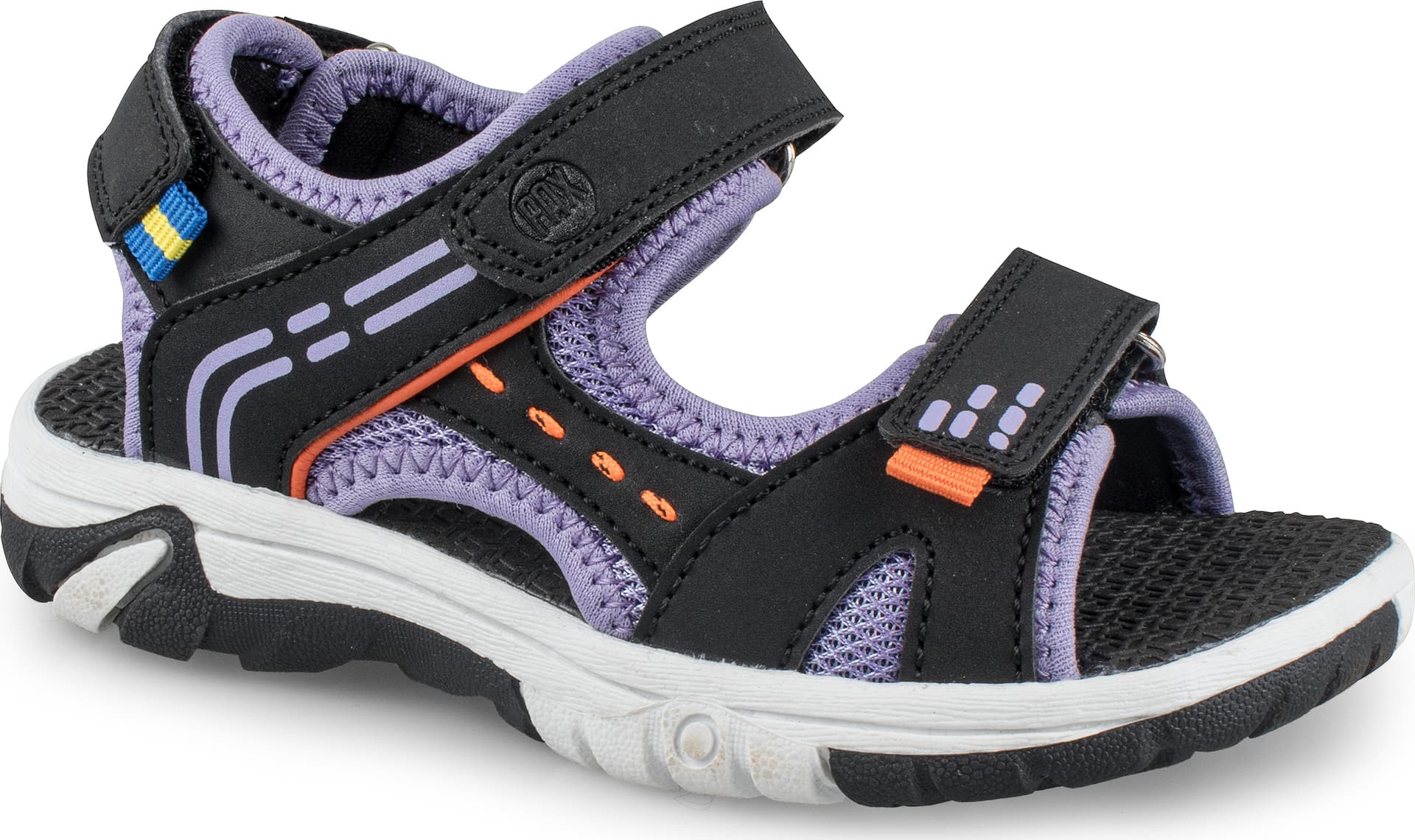 Pax Pax Kids' Went Sandal Black/Purple