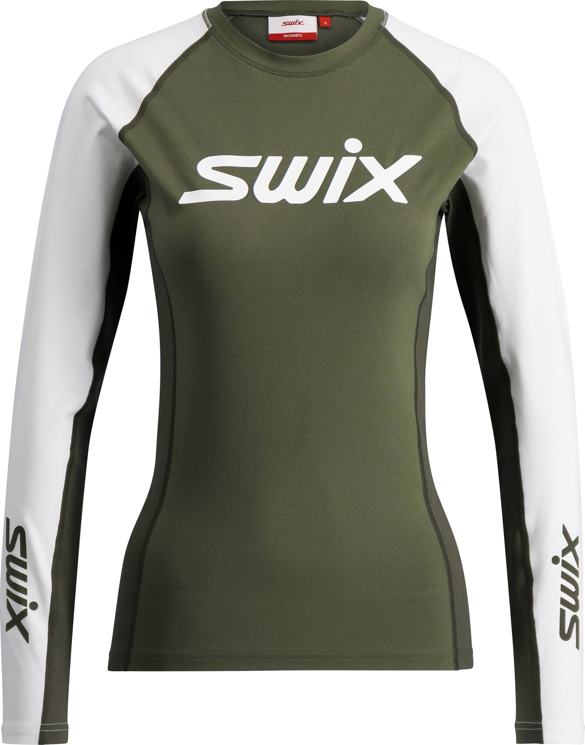 Swix Swix Women’s RaceX Dry Long Sleeve Olive/ Agave Green