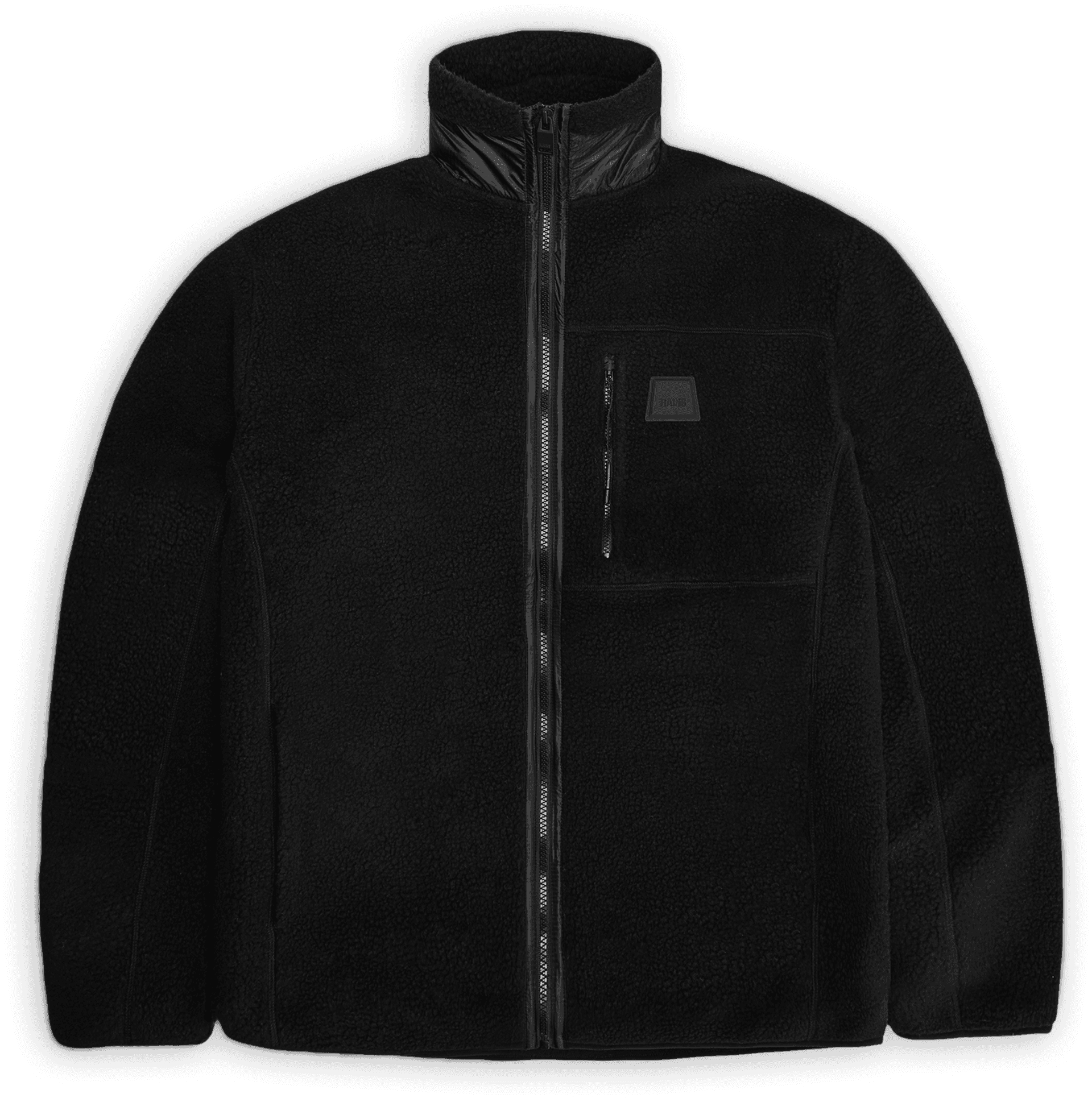 Rains Rains Unisex Yermo Fleece Jacket T1 Black