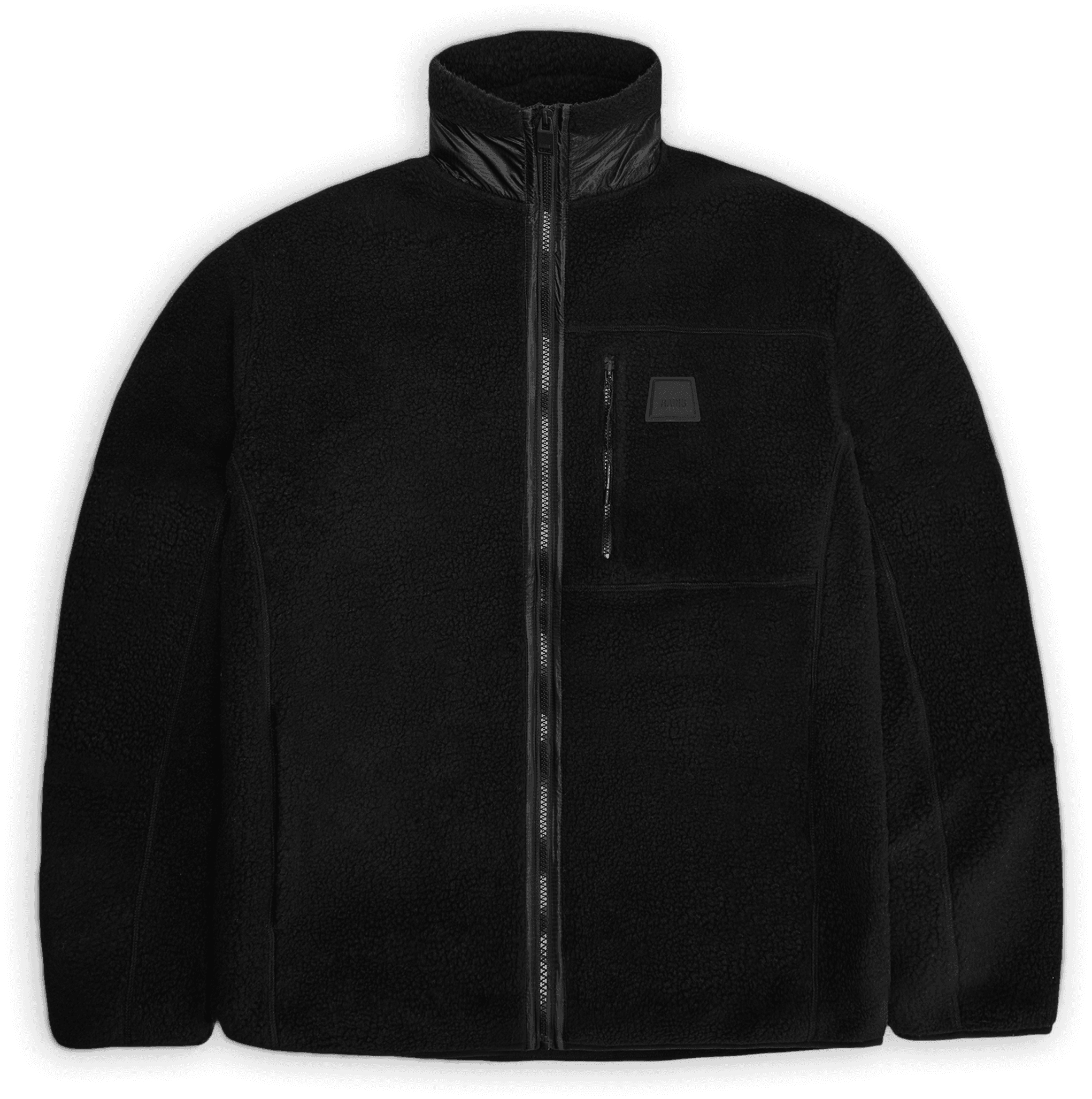 Rains Rains Unisex Yermo Fleece Jacket T1 Black