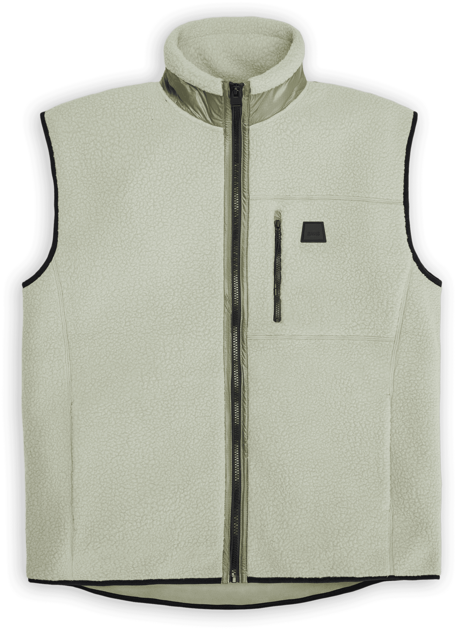 Rains Rains Unisex Yermo Fleece Vest T1 Earth