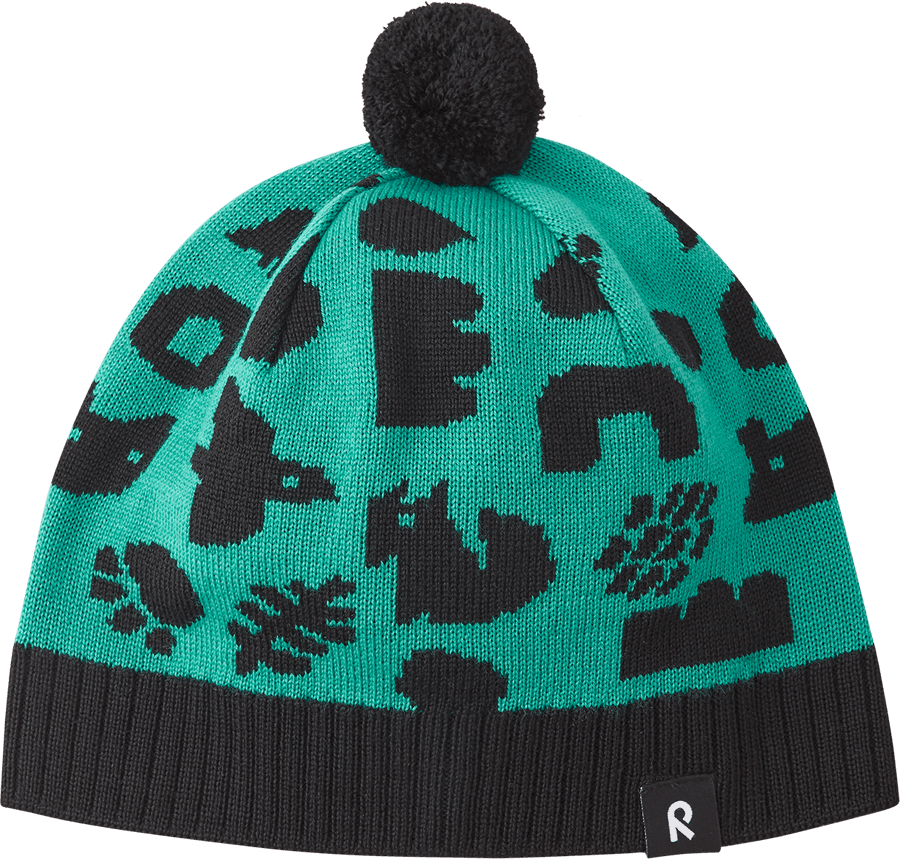 Reima Reima Kids' Beanie Kuviot Dark Aqua