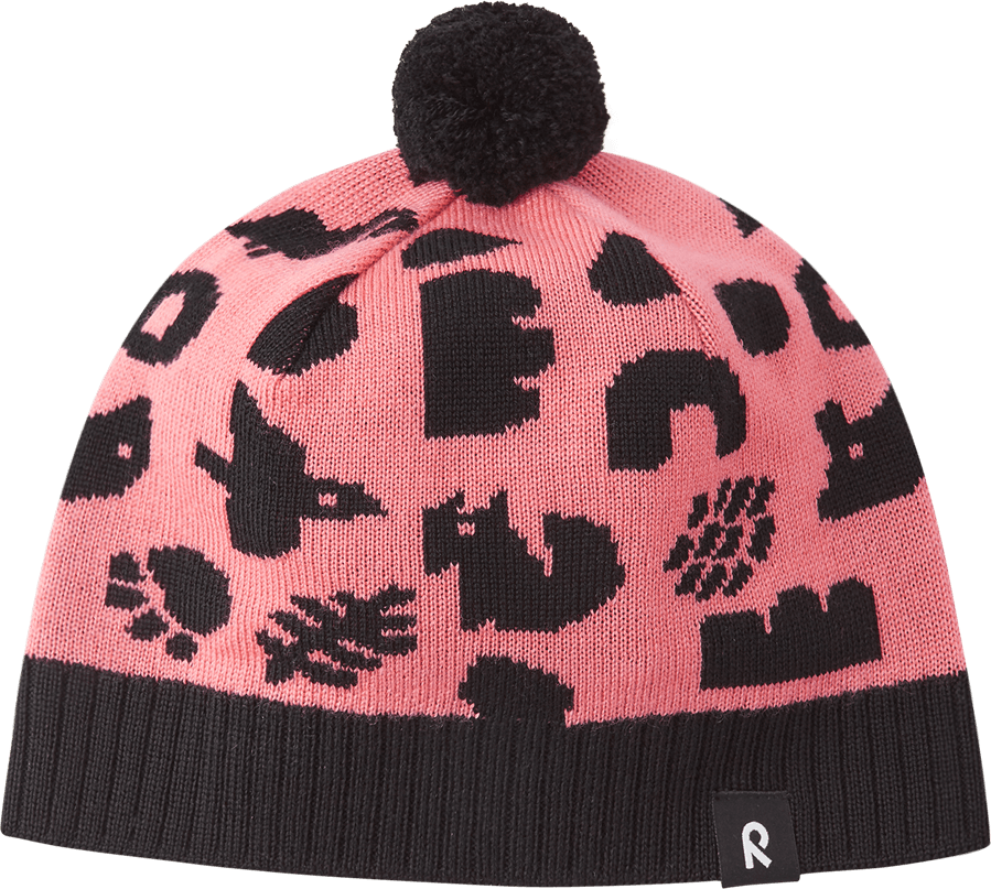 Reima Reima Kids' Beanie Kuviot Pink Coral