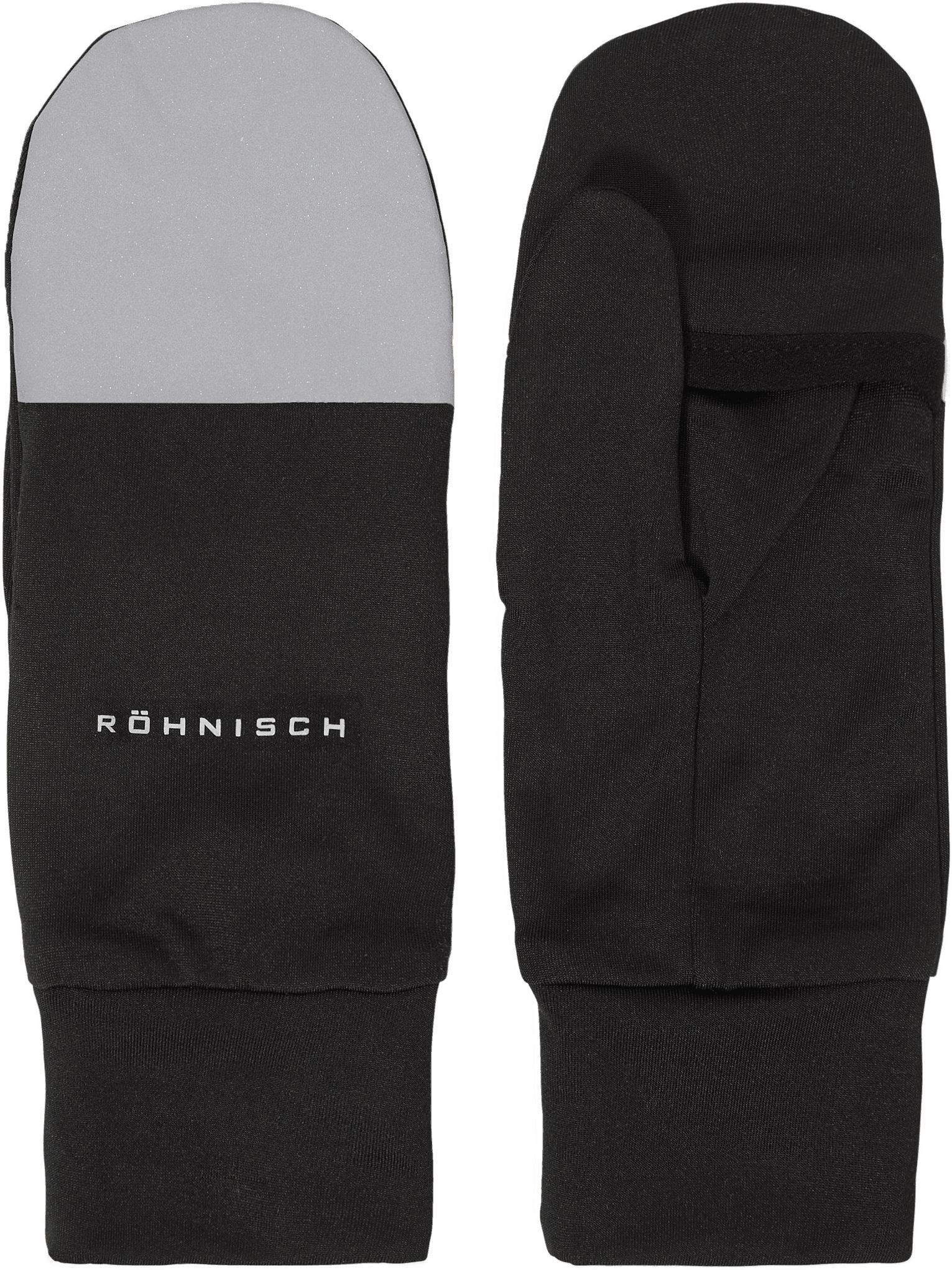Röhnisch Röhnisch Women's Glow Running Mittens Black