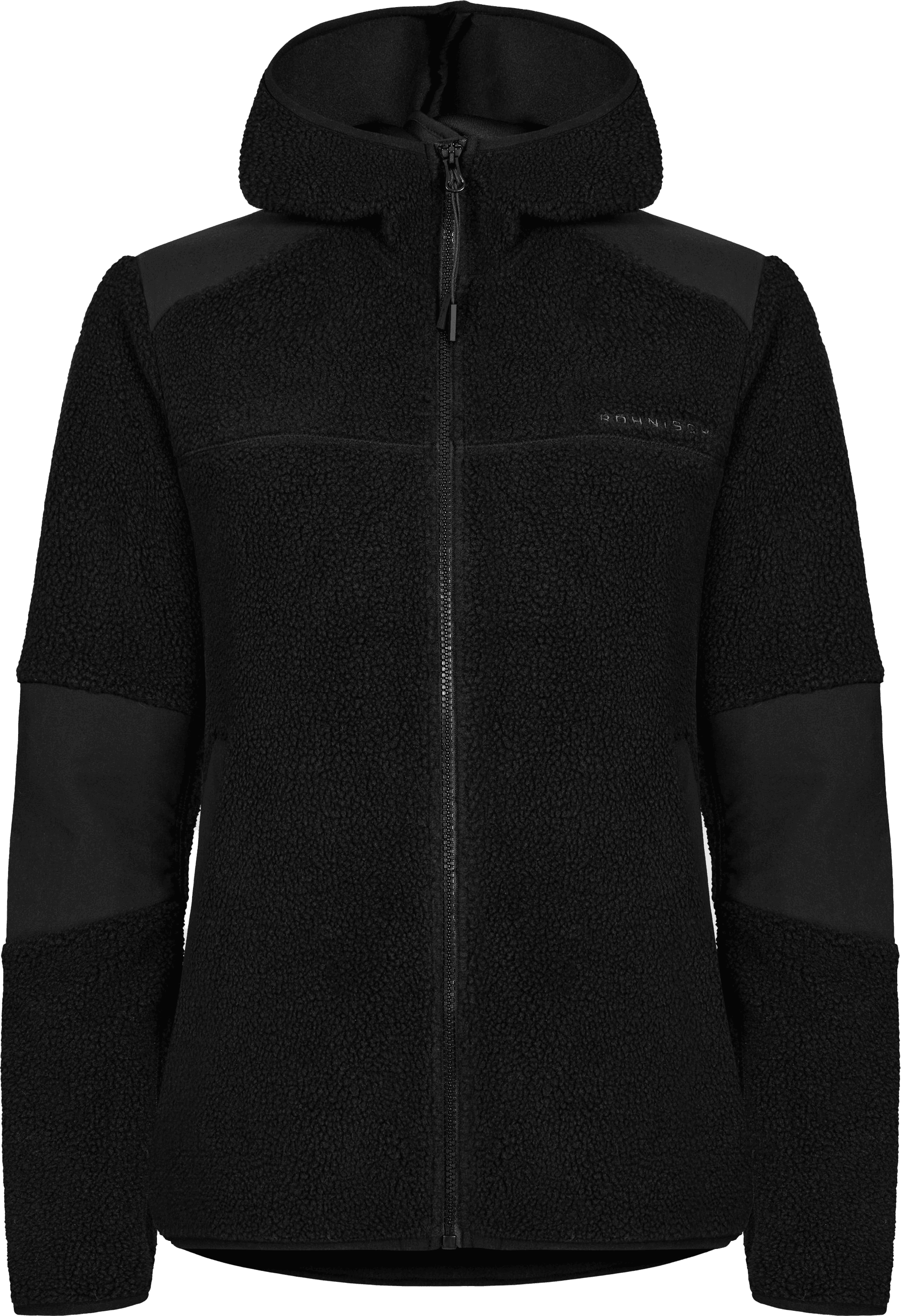 Röhnisch Röhnisch Women's Wazzi Pile Hoodie Black