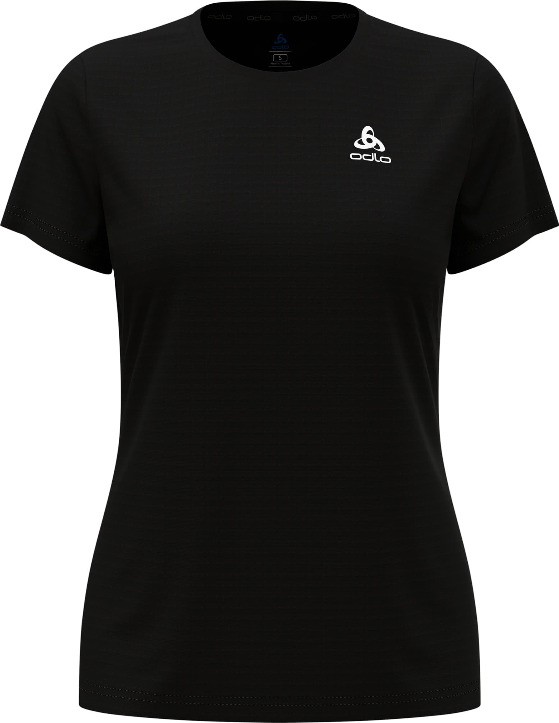 Odlo Odlo Women's Essential Flyer T-Shirt Crew Neck Shortsleeve Black