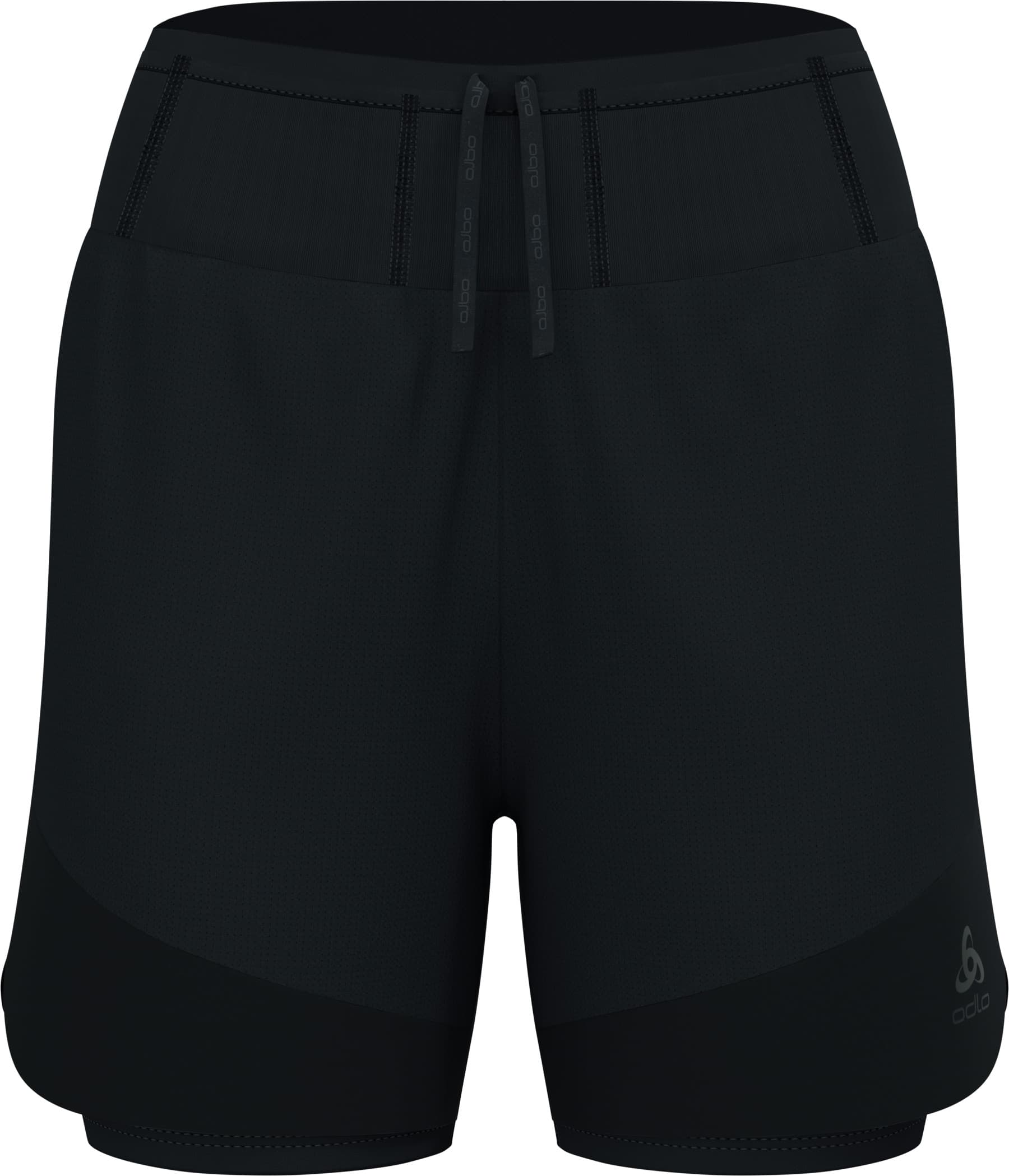 Odlo Odlo Women's Odlo X-Alp Trail 5 Inch 2-In-1 Short Black