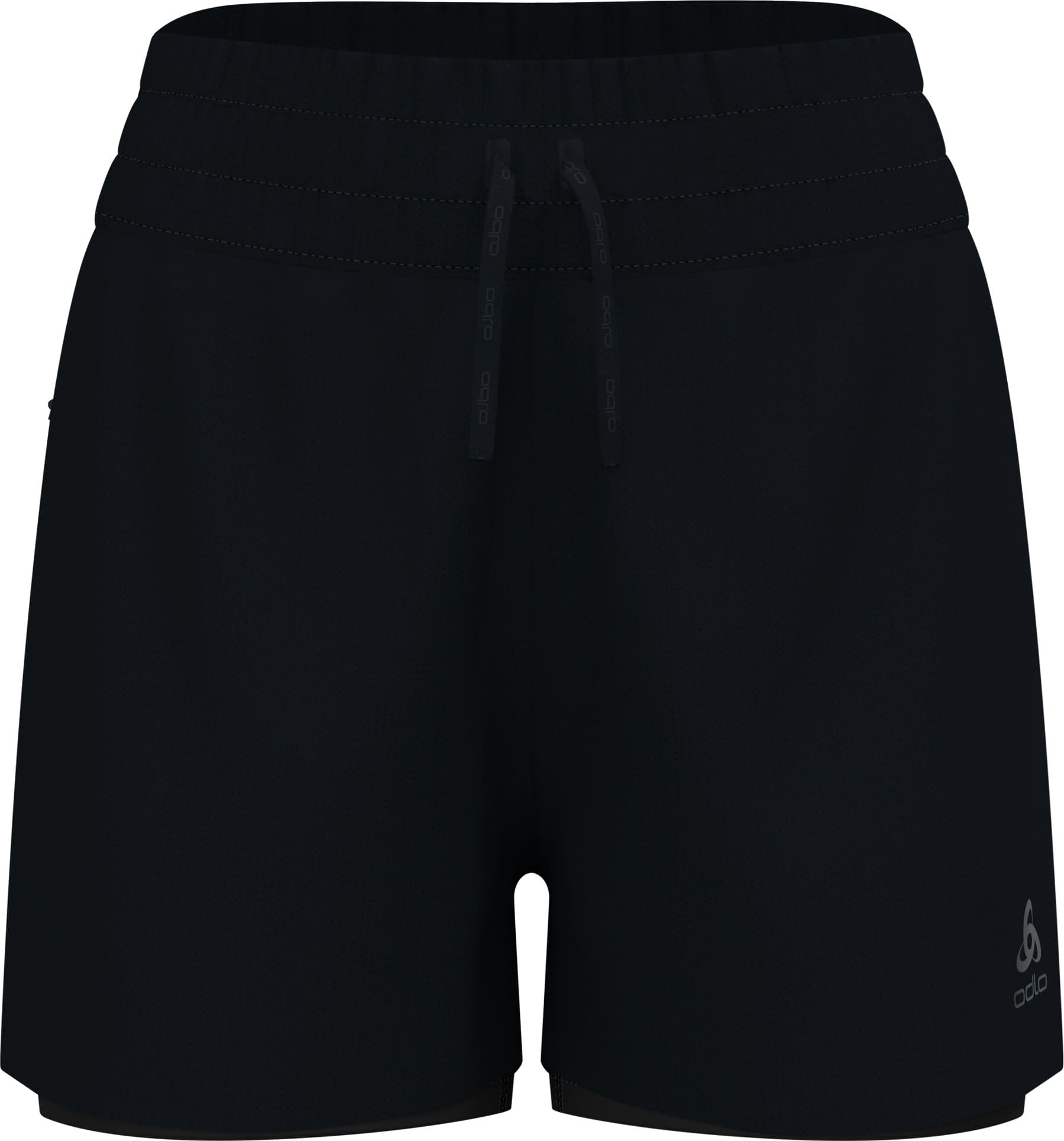 Odlo Odlo Women's Odlo Zeroweight 3 Inch 2-In-1 Short Black