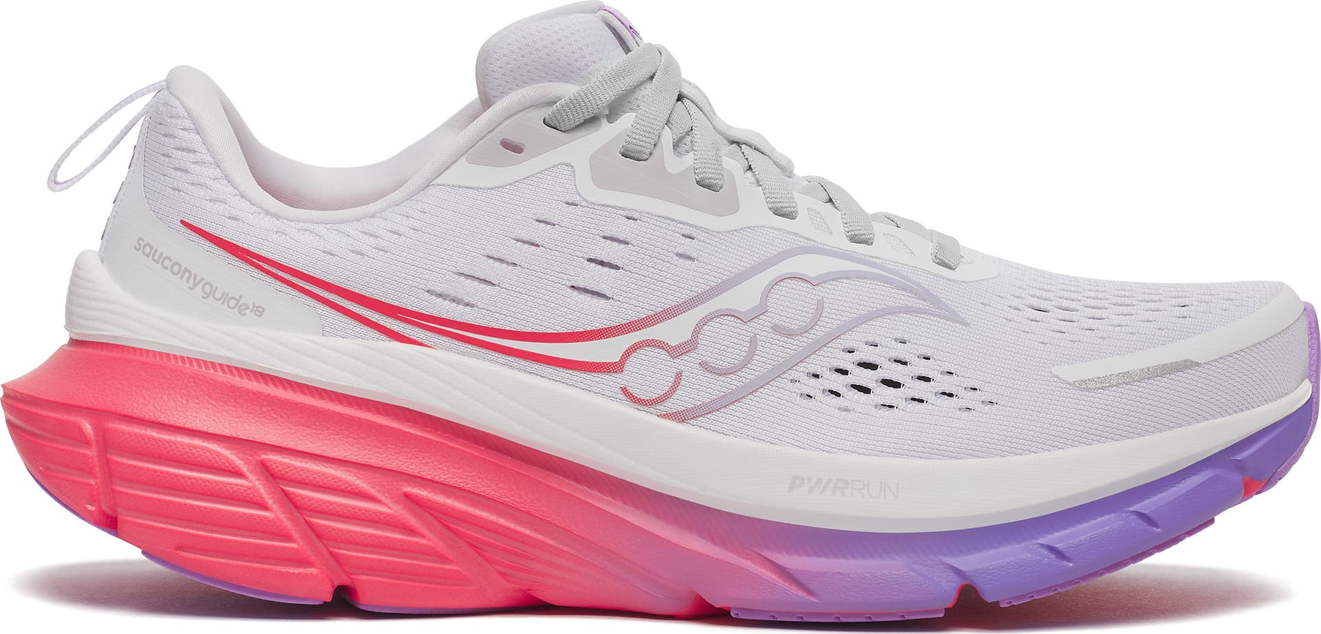 Saucony Saucony Women's Guide 18 White/Crocus