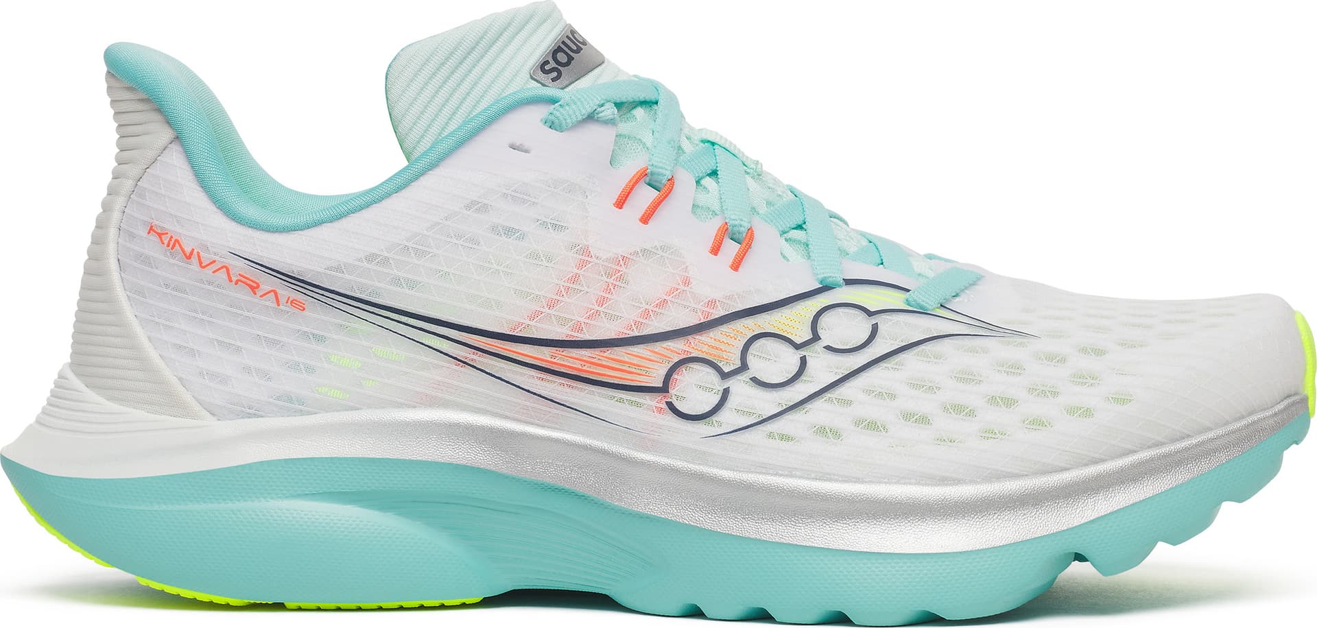 Saucony Saucony Women's Kinvara 16 White/aqua