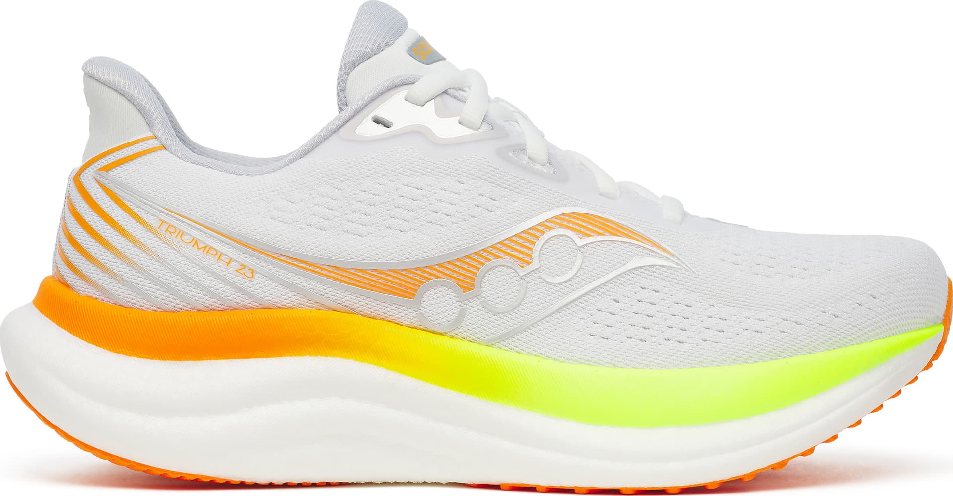Saucony Saucony Women's Triumph 23 White/citron