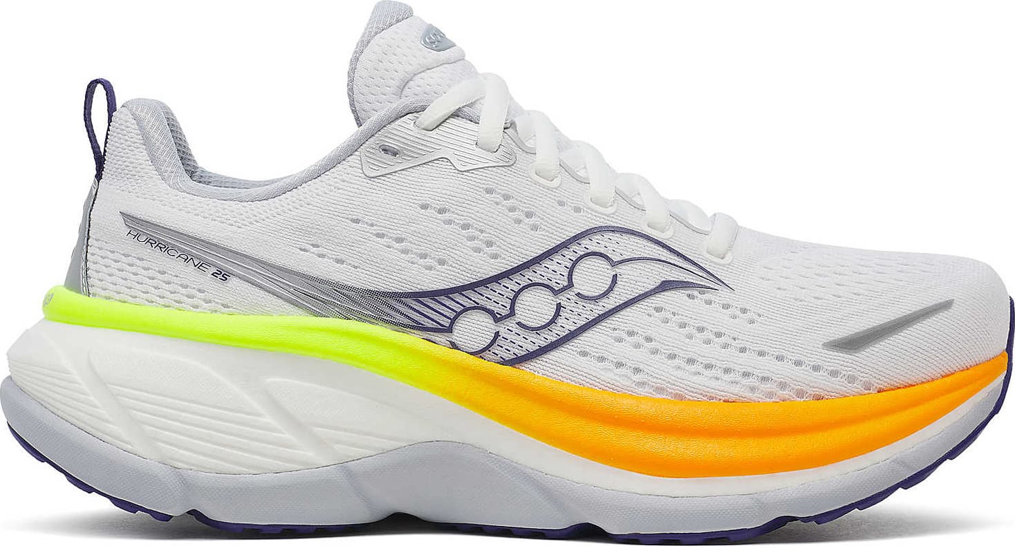 Saucony Saucony Women's Hurricane 25 White/frigid