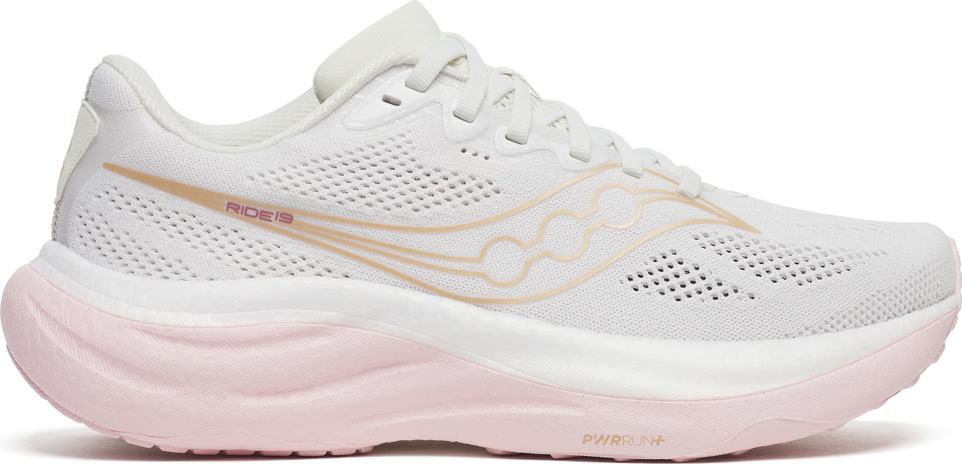 Saucony Saucony Women's Ride 19 White/Silk