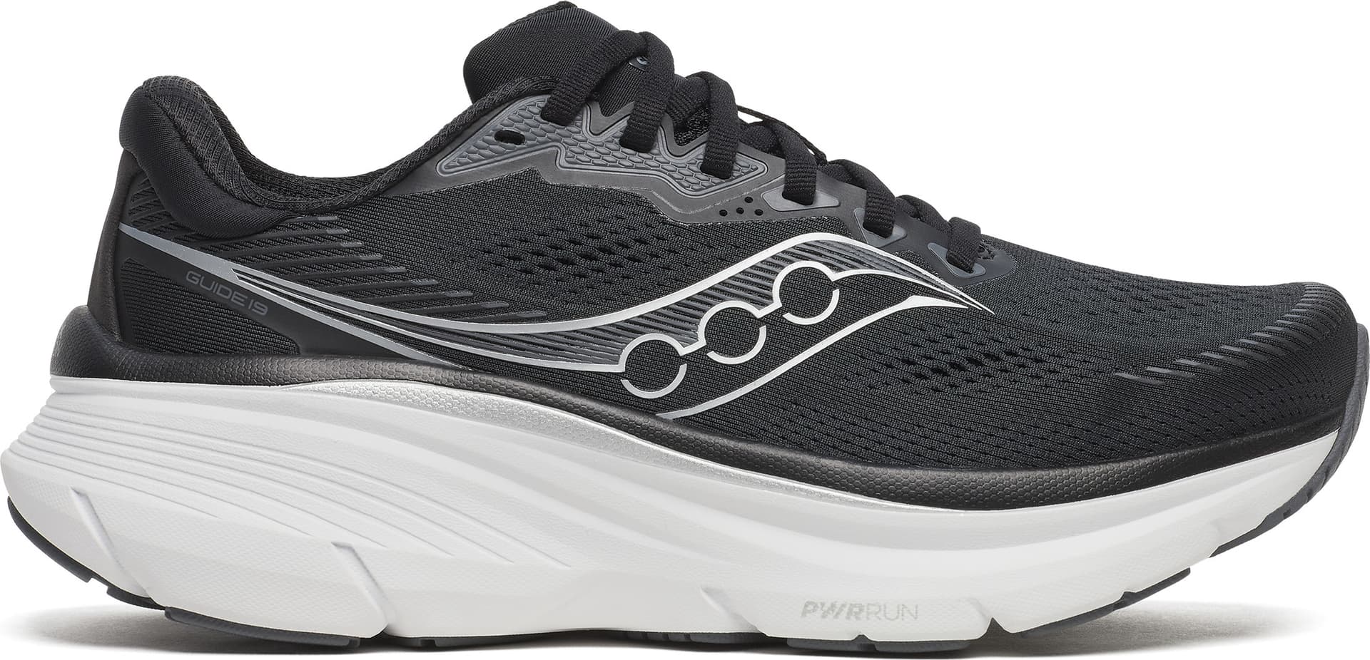 Saucony Saucony Women's Guide 19 Wide Black/silver