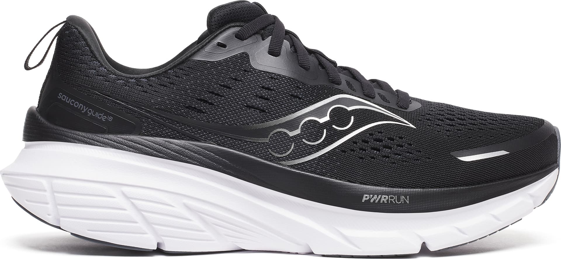 Saucony Saucony Men's Guide 18 Wide Black/white