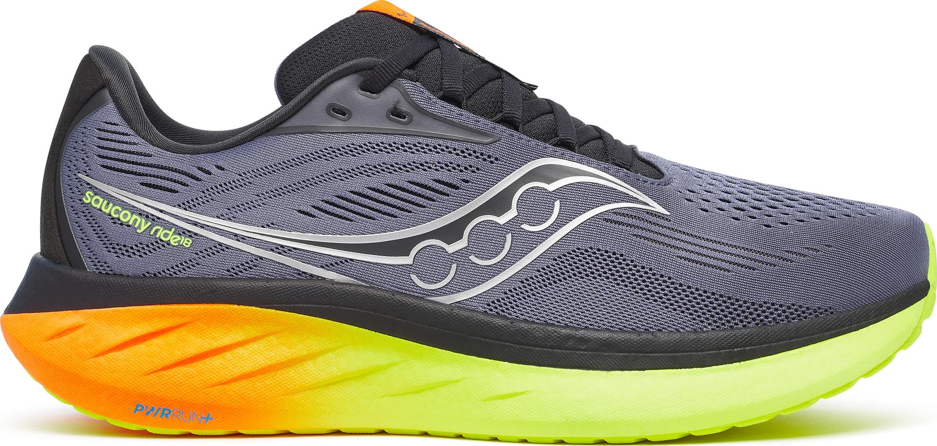 Saucony Saucony Men's Ride 18 Shadow/vizi