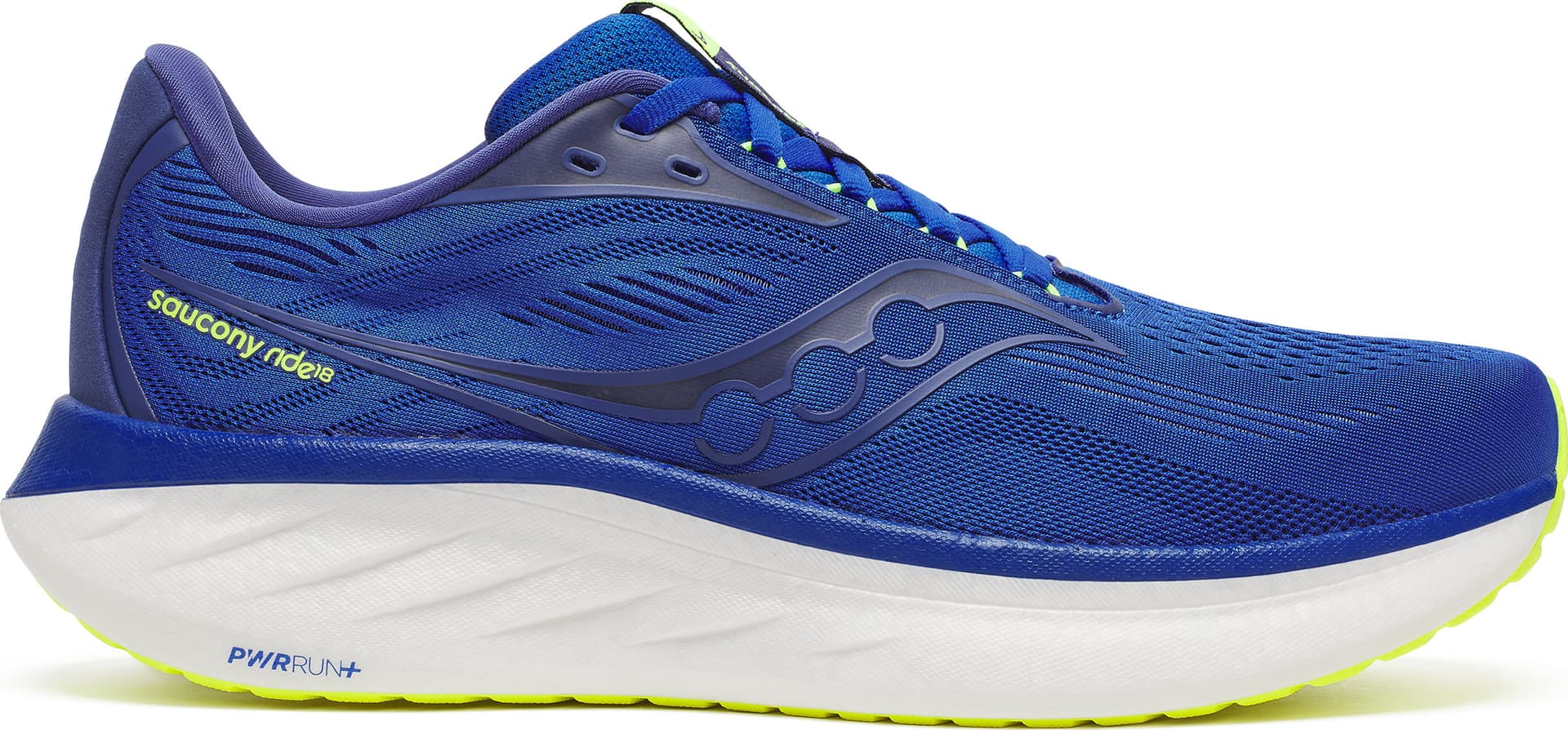 Saucony Saucony Men's Ride 18 Lapis/citron