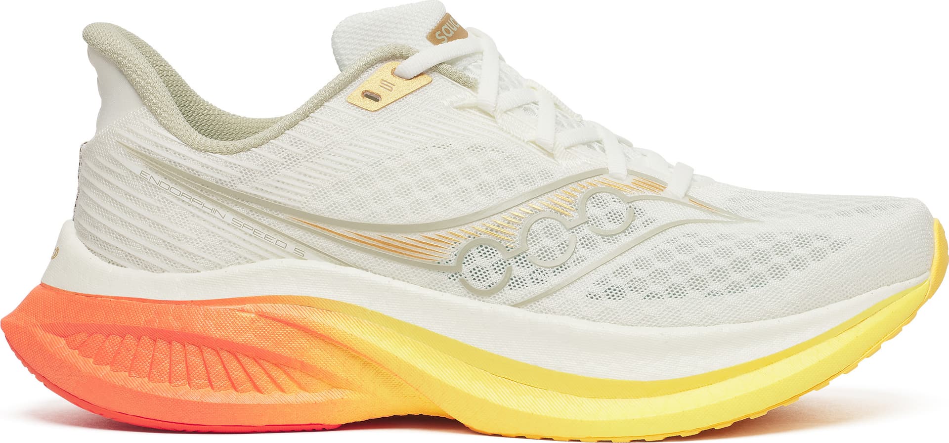 Saucony Saucony Men's Endorphin Speed 5 Ivory/Fire